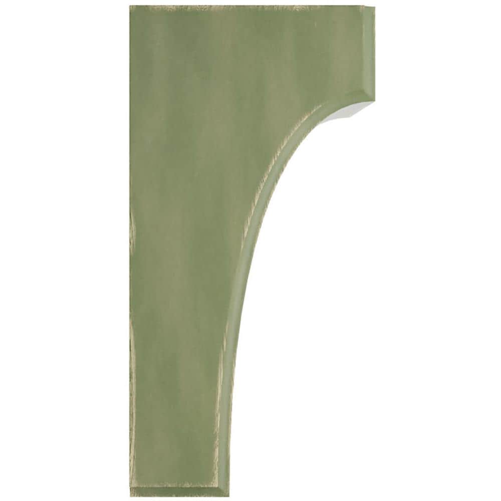 Ekena Millwork BKTWD05X04X08CVGR Exterior-Brackets-Braces - View #3