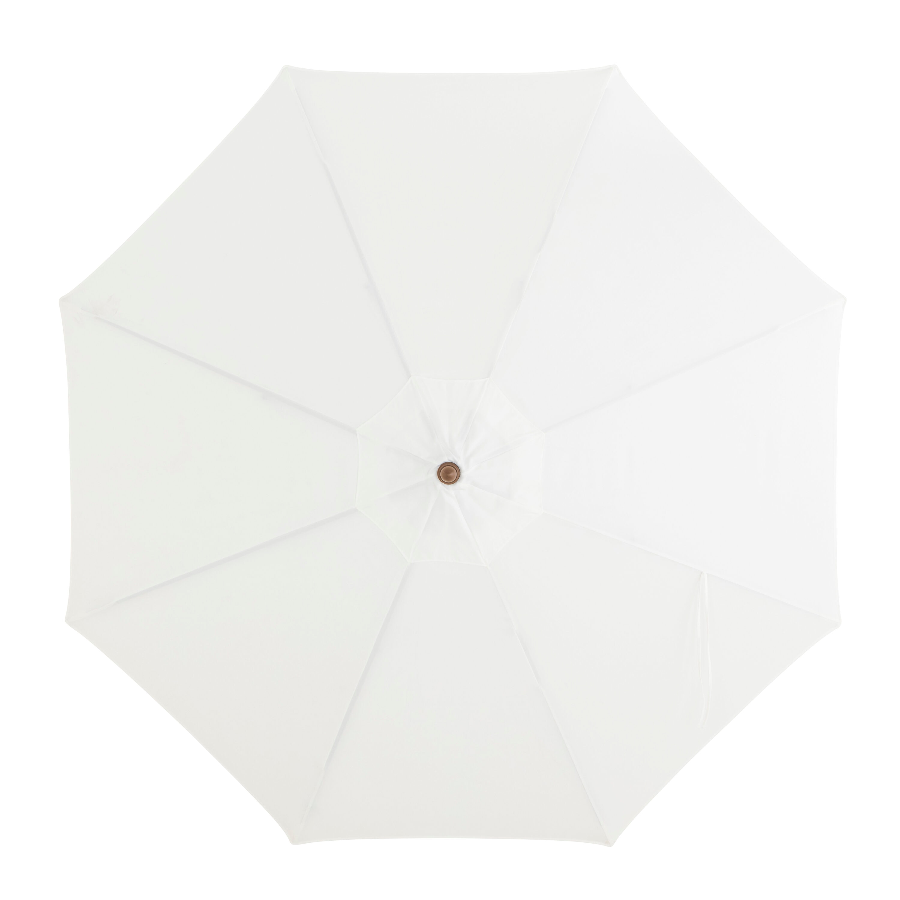 Origin 21 8.46-ft Aluminum Off-white Market Patio Umbrella