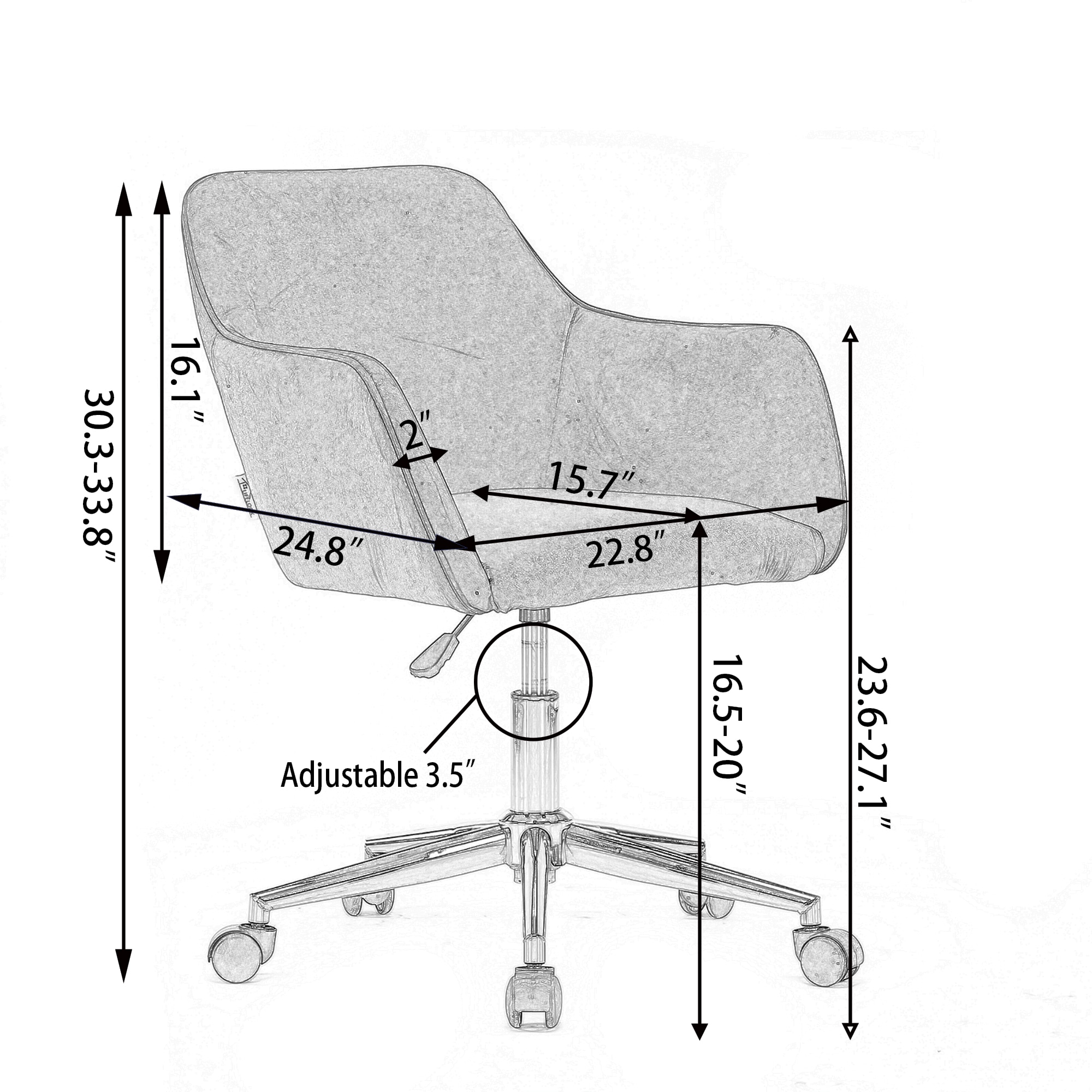 AHIOU HOME ZAAH-62363 Office-Chairs - View #7