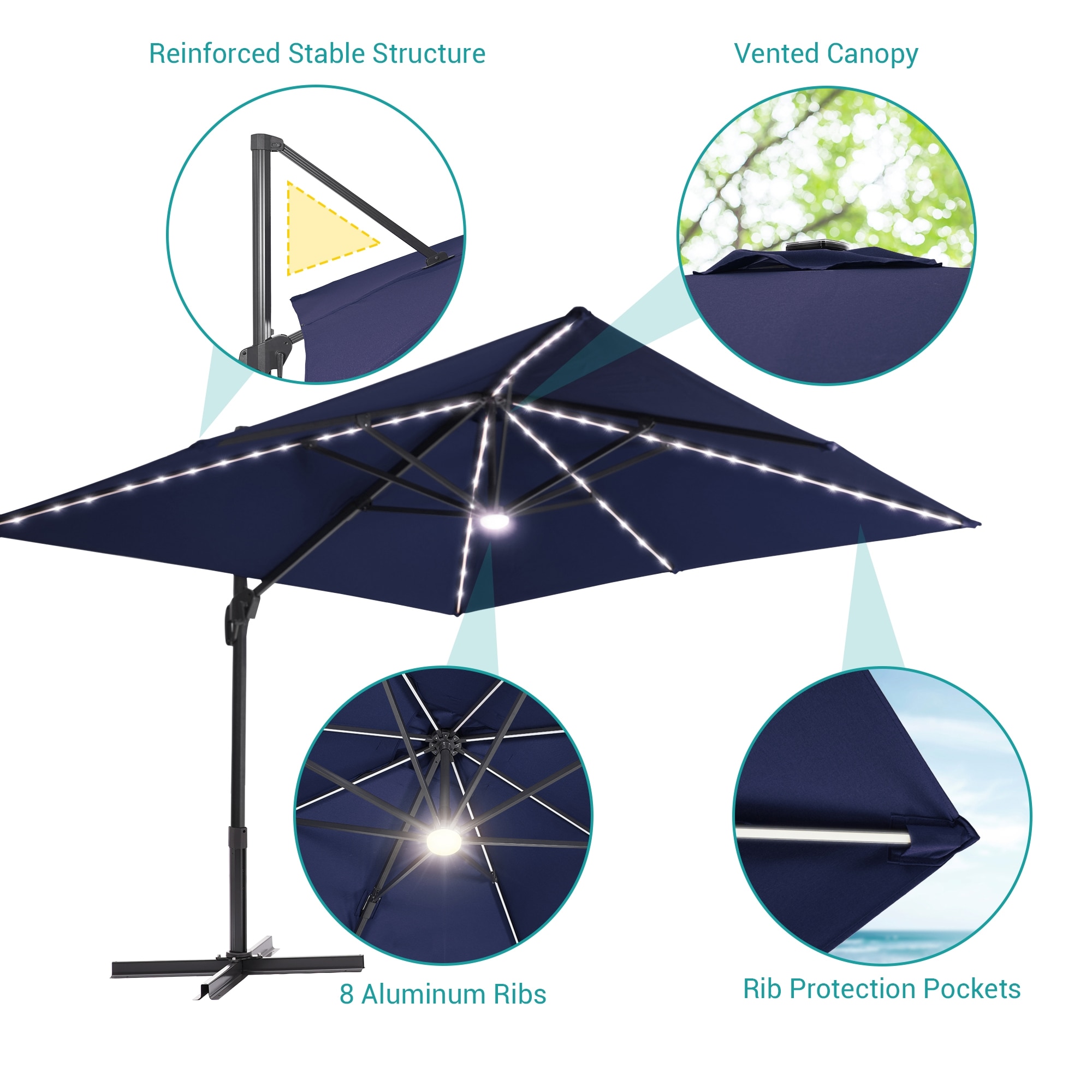 ACEGOSES LW-LED1010-NY Umbrellas-2 - View #2