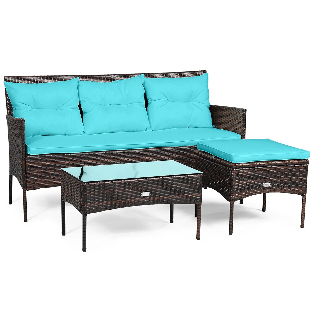 Forclover HYFE-65848ZS Patio-Conversation-Sets - View #6