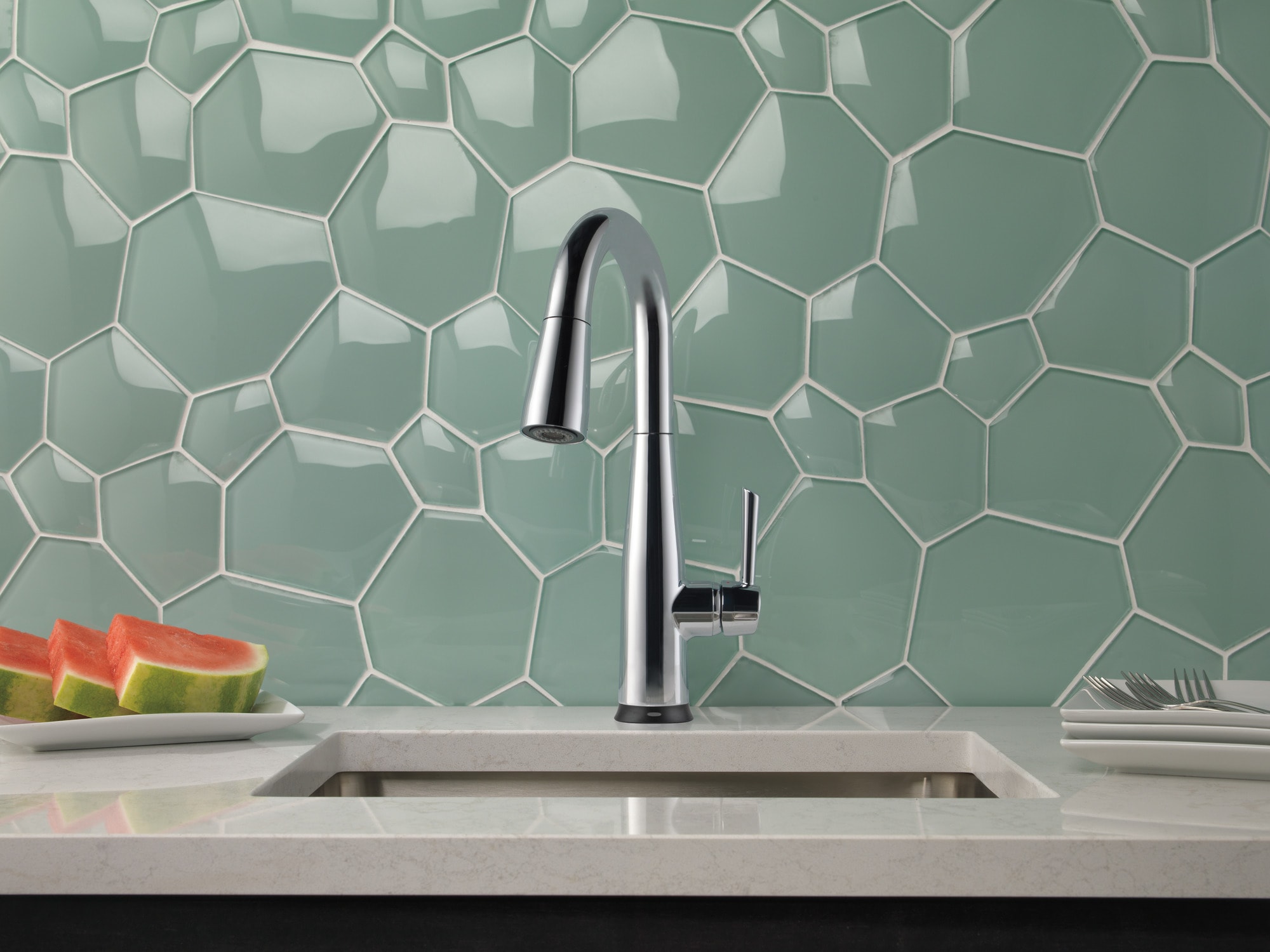 Delta 9913T-DST Kitchen-Faucets - View #2