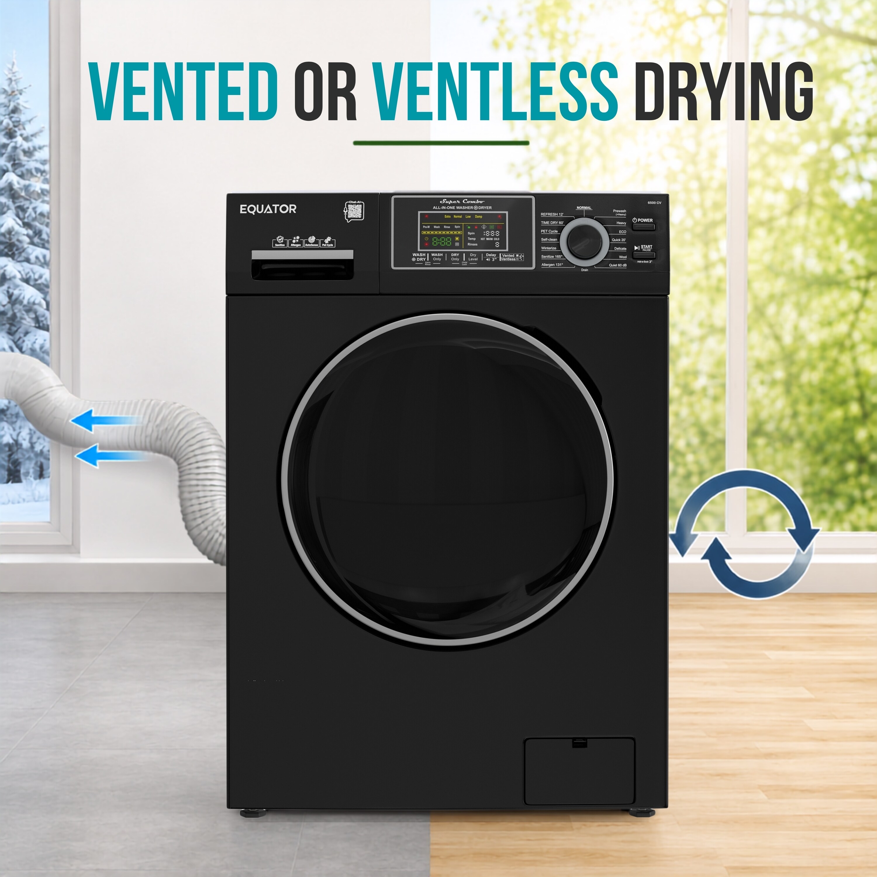 Equator Advanced Appliances EZ 6500 B Combination-Washers-Dryers - View #4