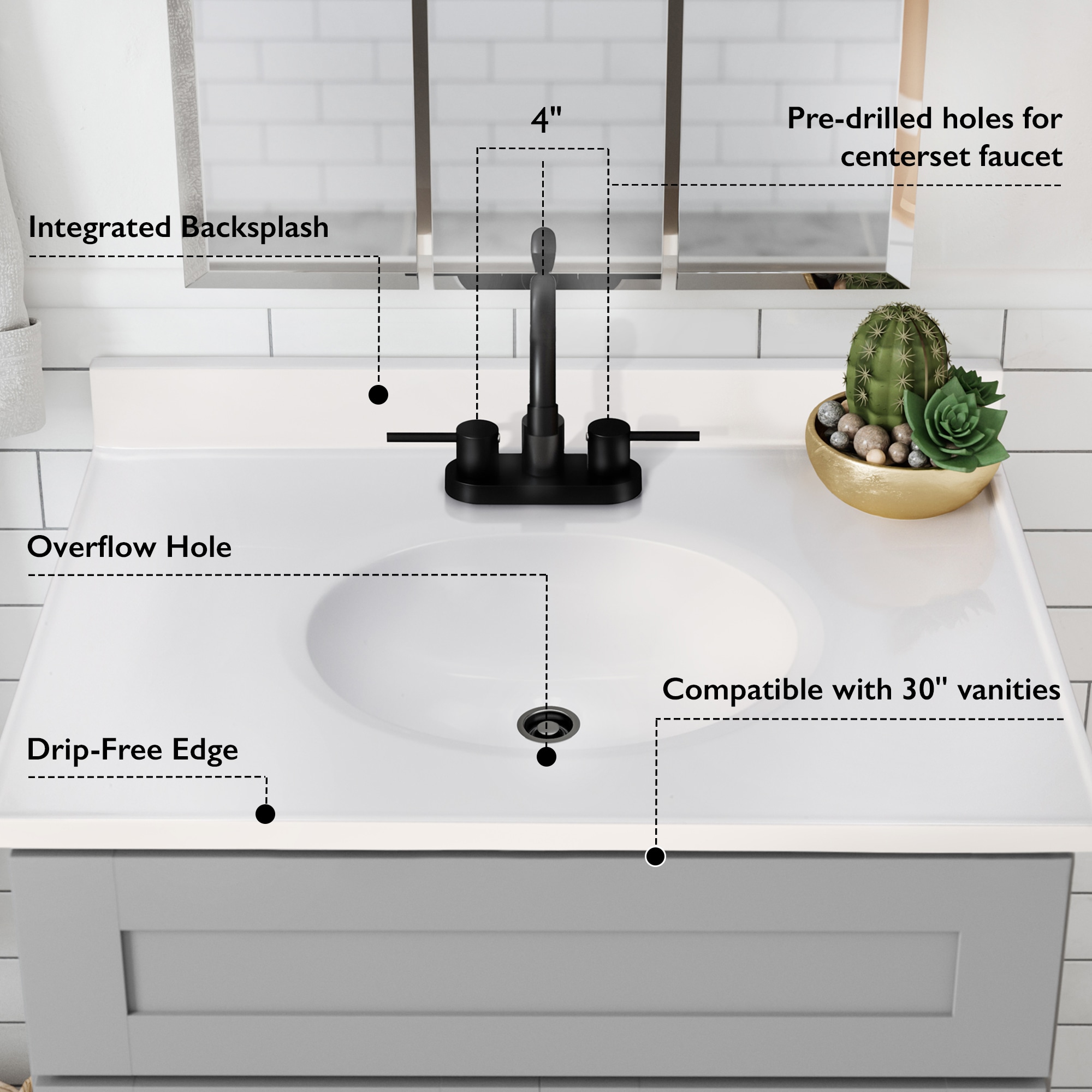 Design House 586198 Vanity-Tops - View #8