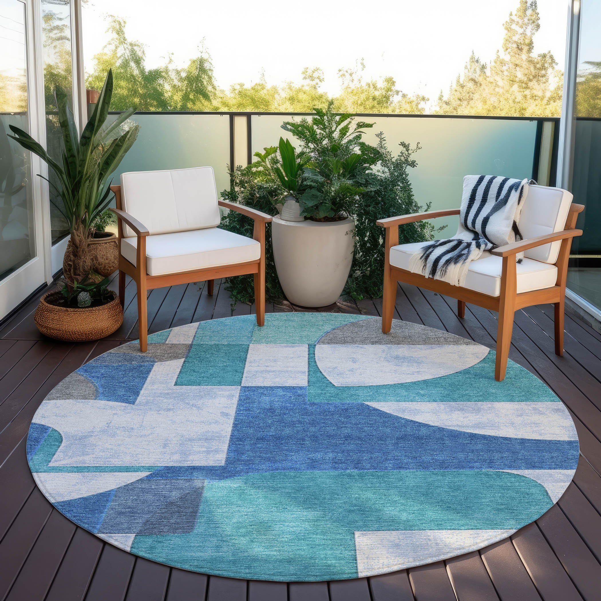Addison Rugs ACN1692TE8RO rugs - View #7