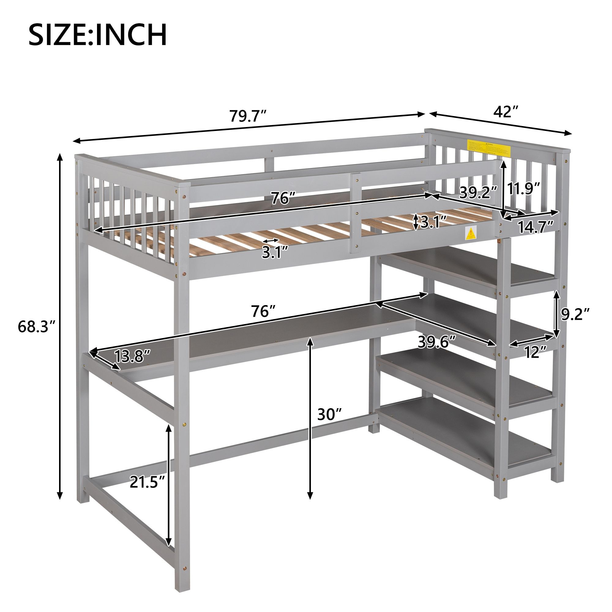 Yiekholo LL-0010AAE Bunk-Beds - View #8