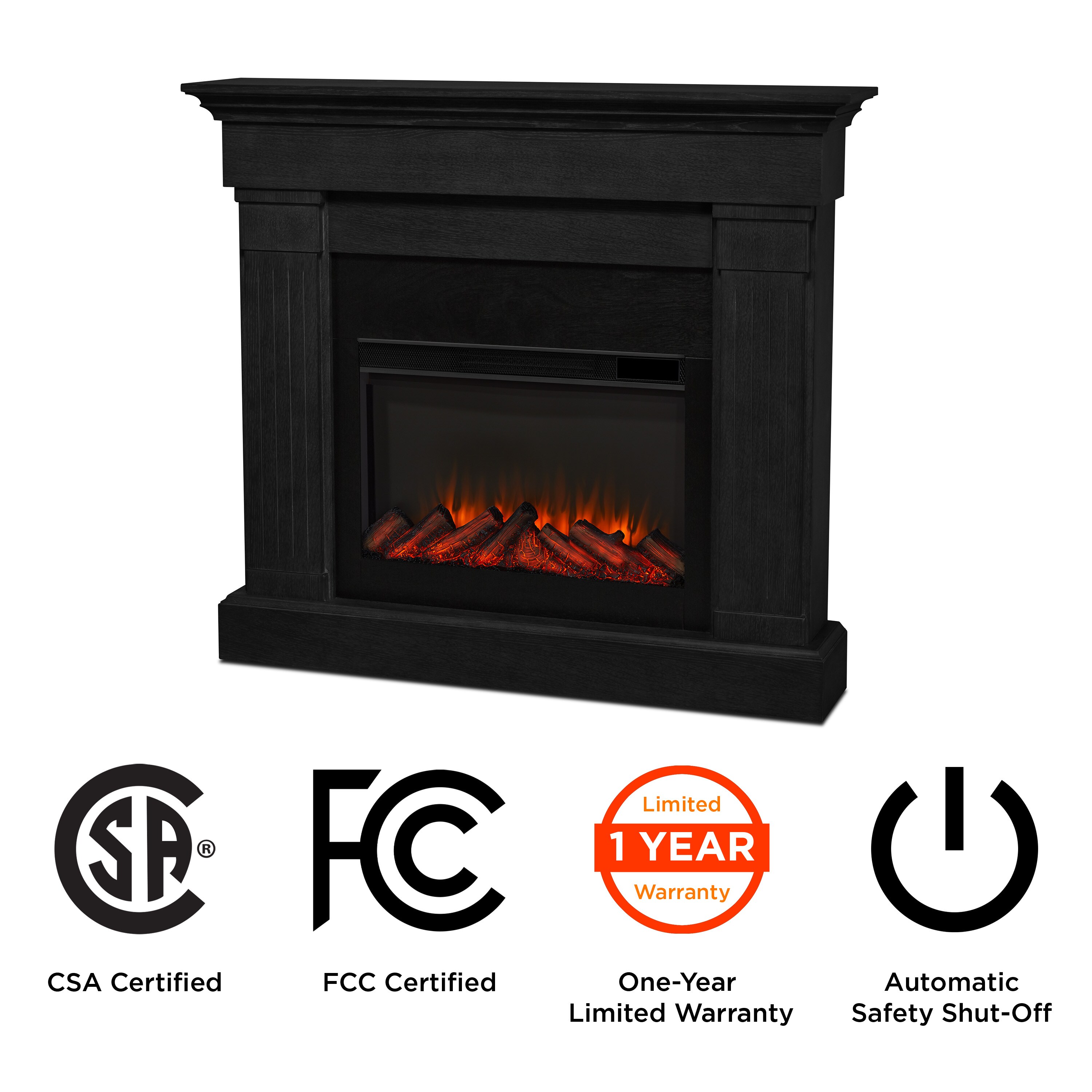 Real Flame 8020E-BLK Electric-Fireplaces - View #9