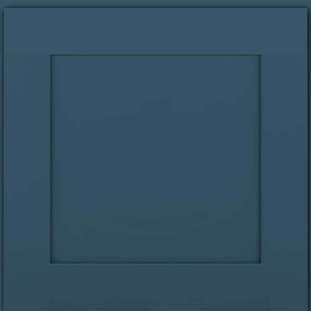 KraftMaid RDCDS,MPD,G74D Deveron 14.625-Inches W x 14.625-Inches H Harbor Painted Kitchen Cabinet Sample (Door Sample)