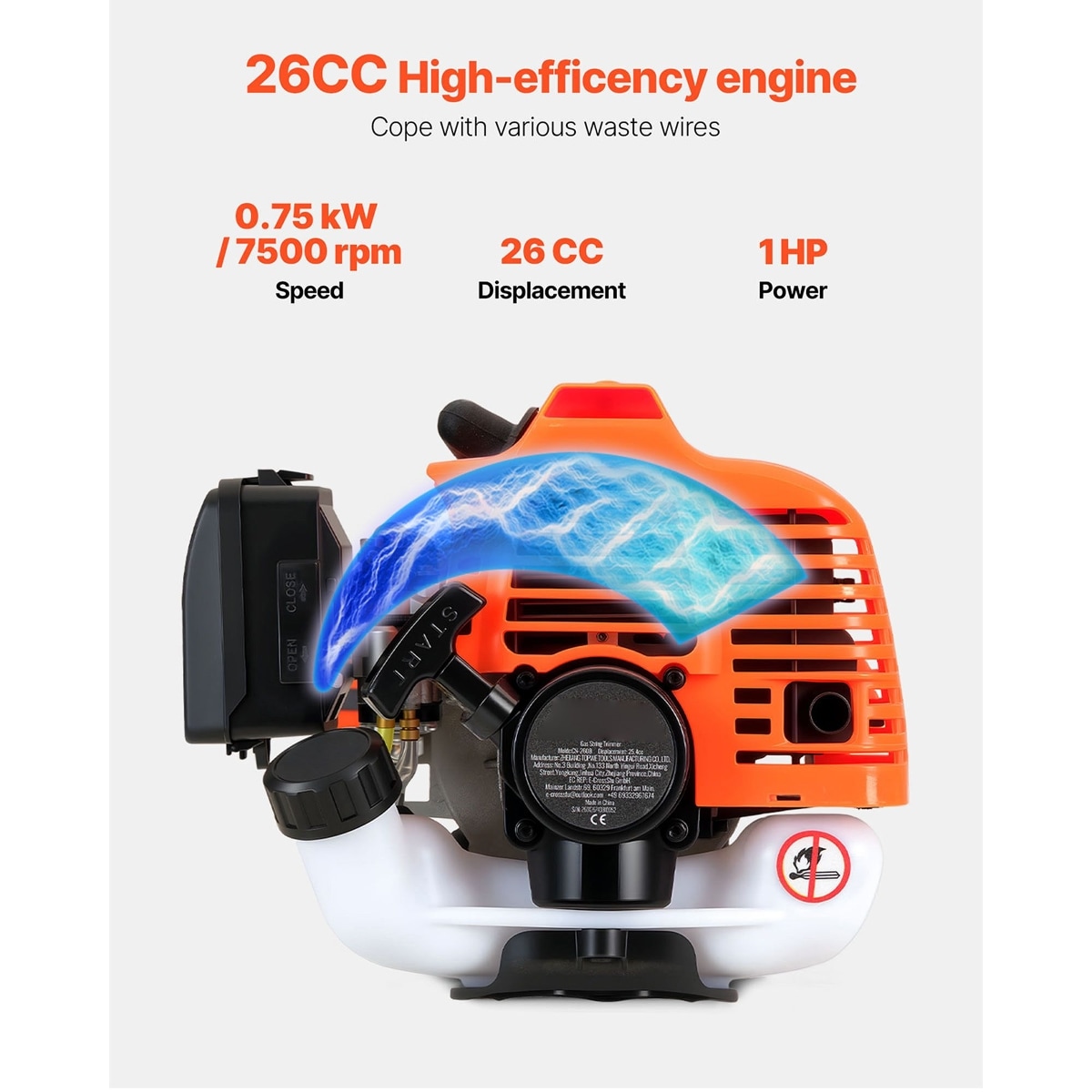 Tooliom D01027RZ3TT Cordless-String-Trimmers - View #2