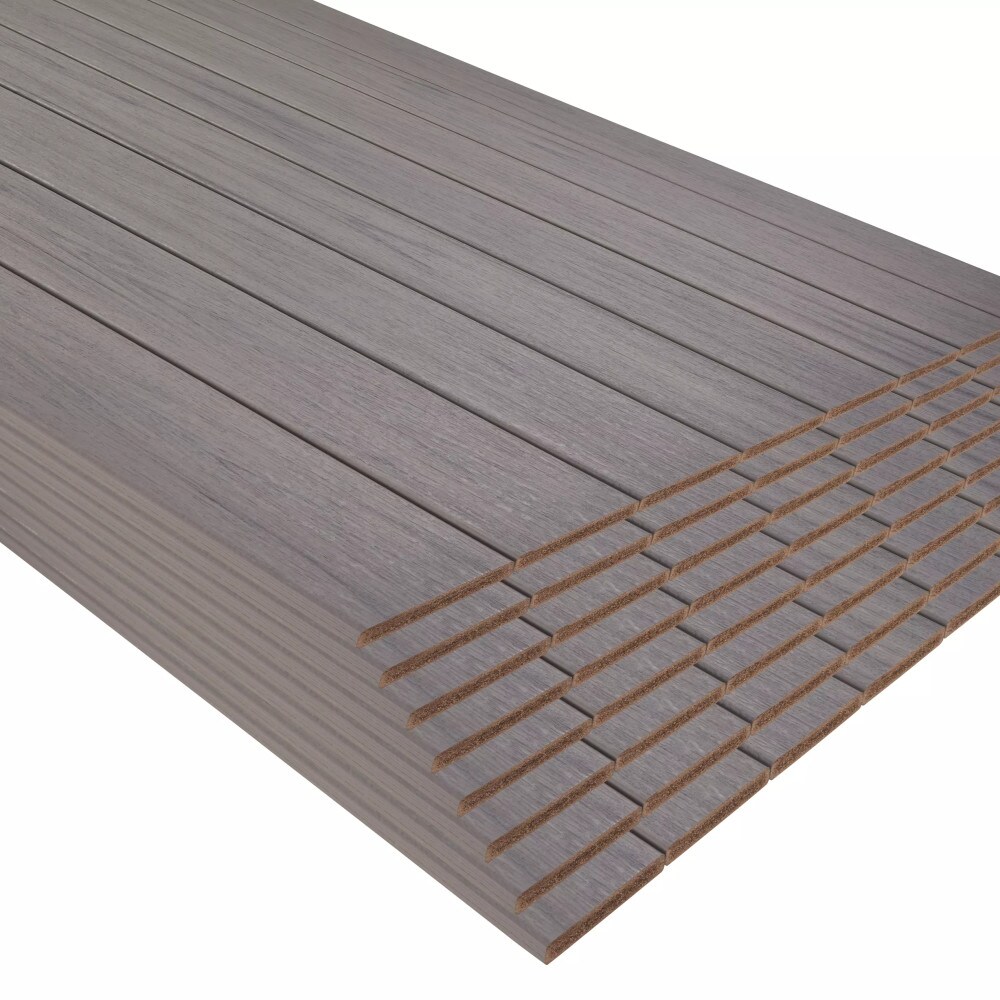Trex MS010616S2S64 Select 1-in x 6-in x 16-ft Millstone Square Composite Deck board 64 -Pack