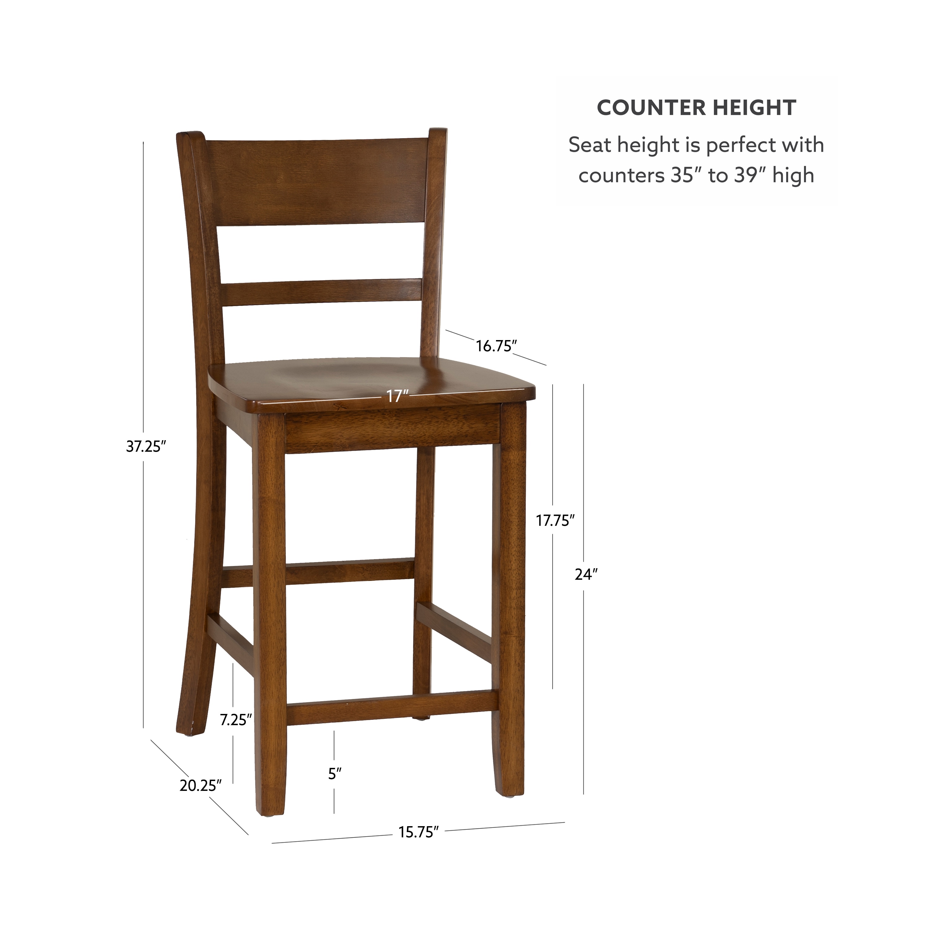 Linon LOWES2194 stools - View #11