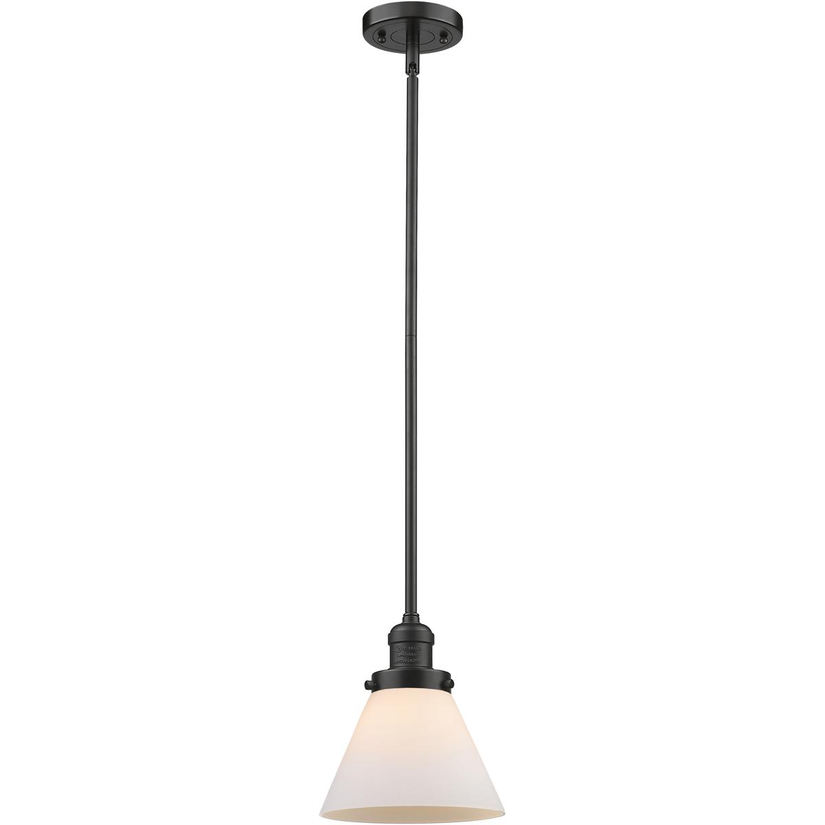 Innovations Lighting 1355481 201S-OB-G41-LED Franklin Restoration Cone Mini Pendant
