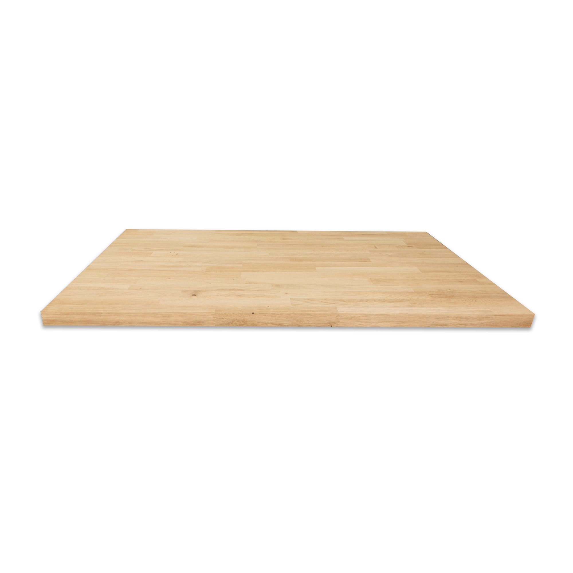 Sparrow Peak 4-ft x 25-in x 1.5-in Natural Wood Oak Butcher Block ...