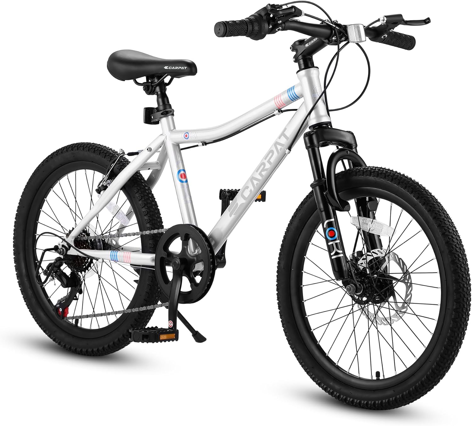 Ama Pear Boys Girls 20inch Mountain Bike Ages 6-12 Front Suspension White #S-BK05