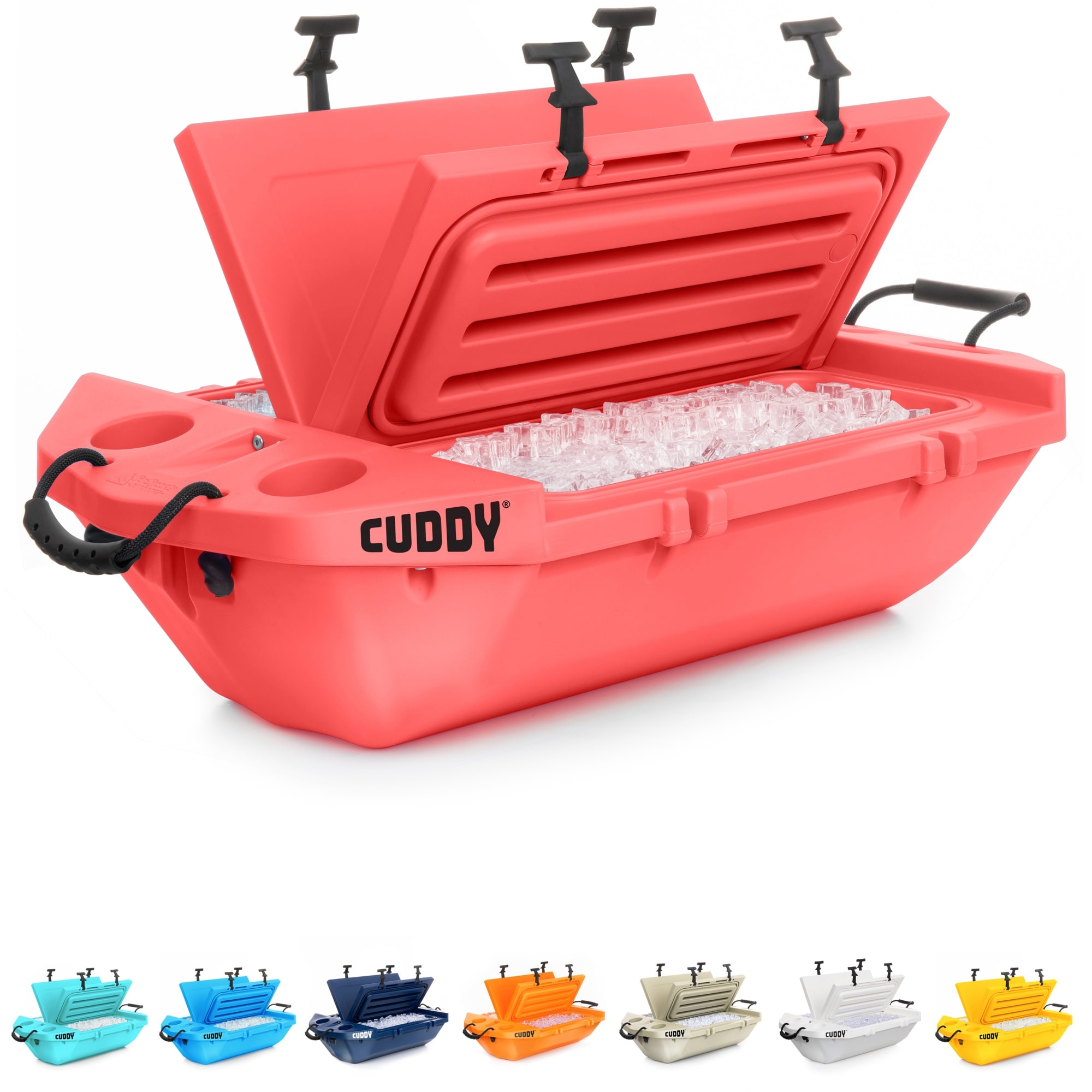 GoSports 810151120973 Red 40 Quart(s) Hard Insulated Chest cooler