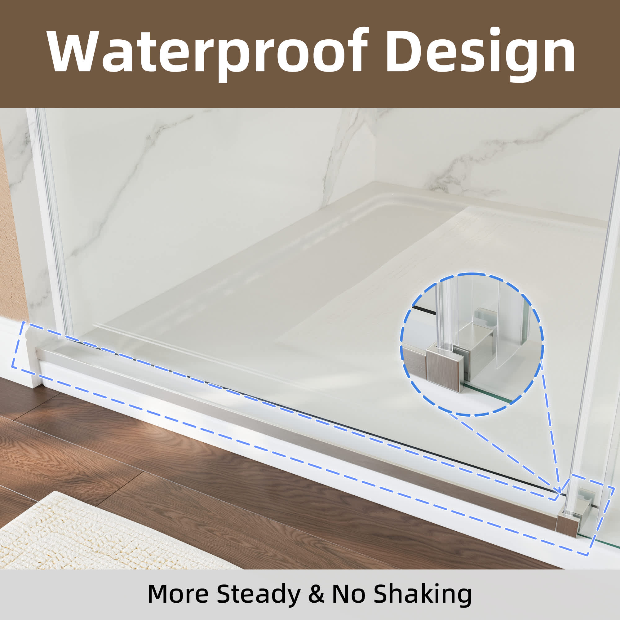 Aveyas LW0406-WY-LYM-14 Shower-Doors - View #7
