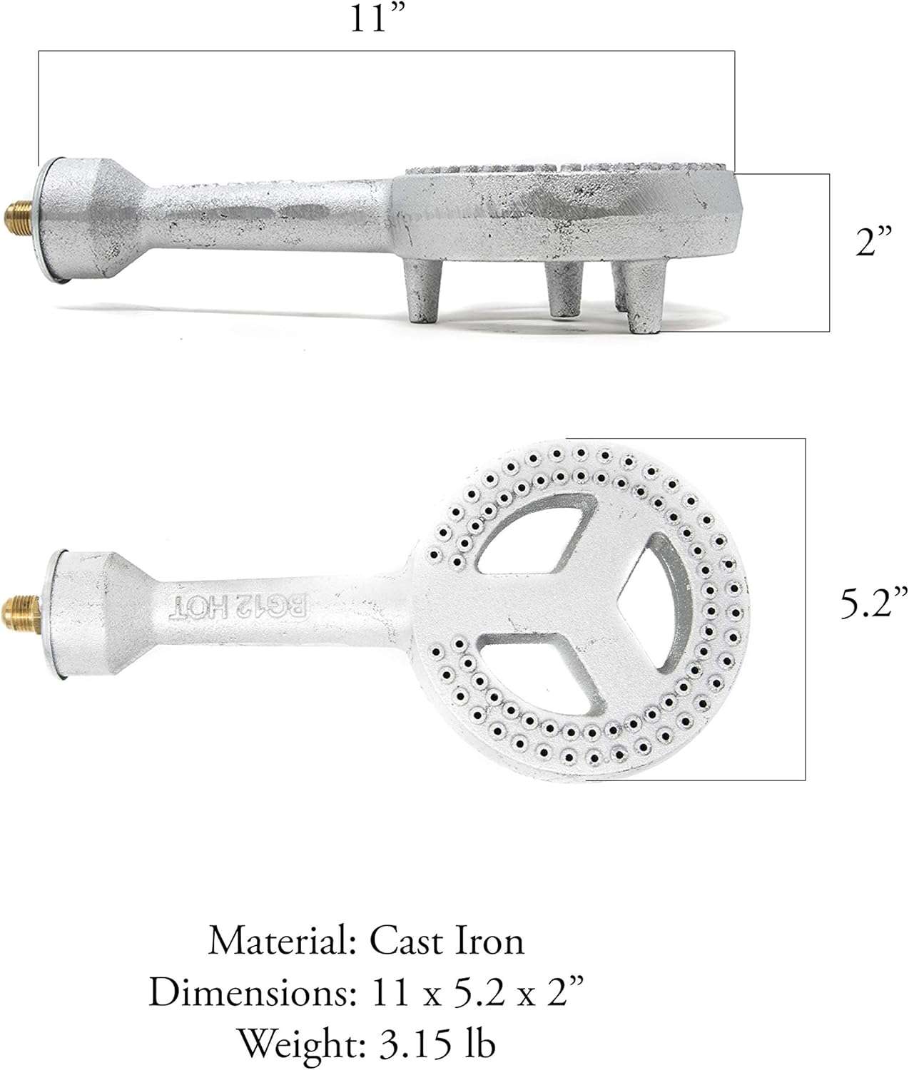 GasOne 50250 Gas-Grill-Burners - View #3