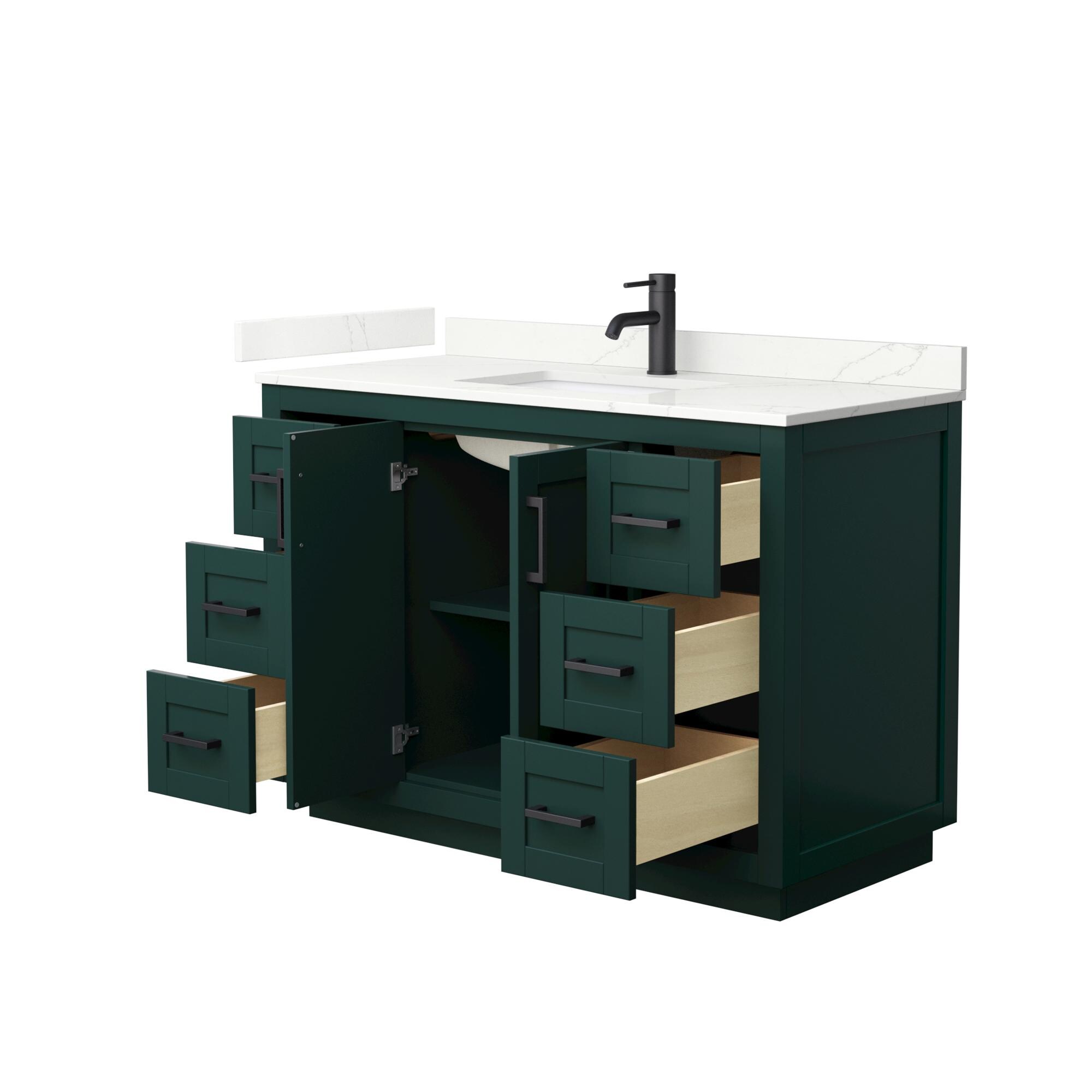 Wyndham Collection WCF292948SGKGTUNSMXX Bath-Vanity-Combo - View #3