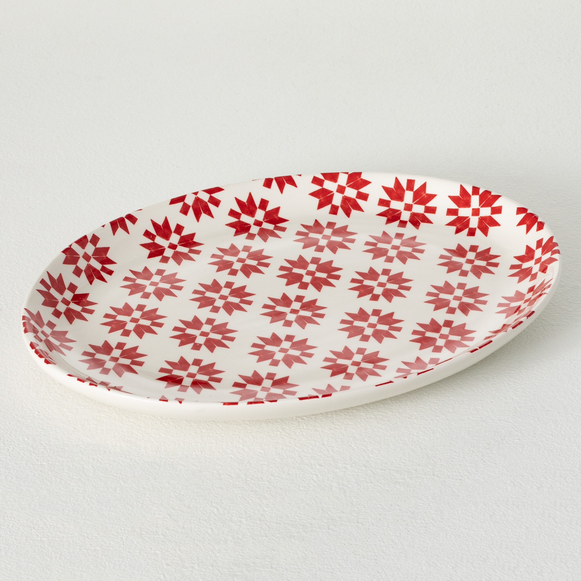 Sullivans PN3954 1.25-in Tableware Snowflake Christmas Decor