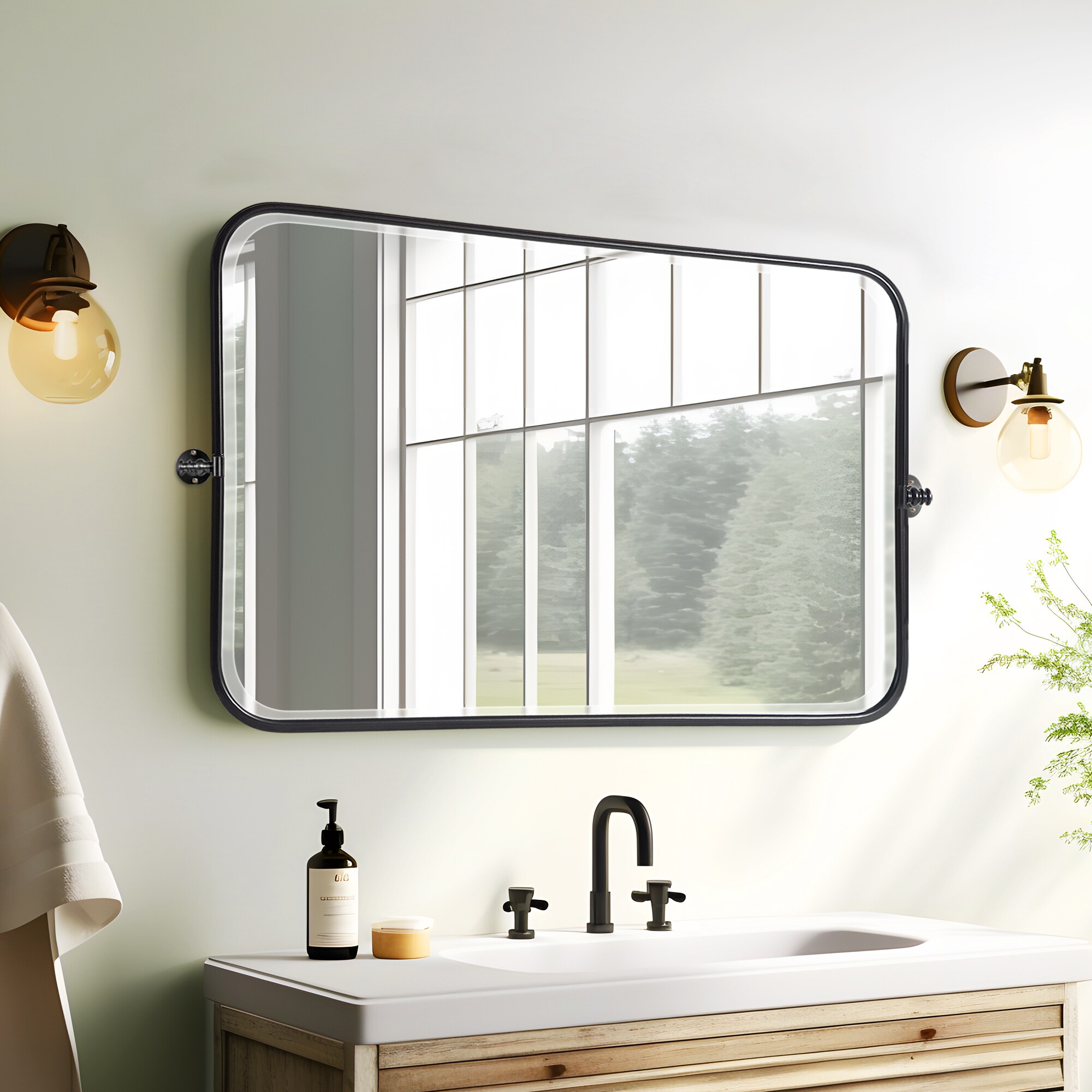Dovelina LS-23091923 Framed-Bath-Mirrors - View #2