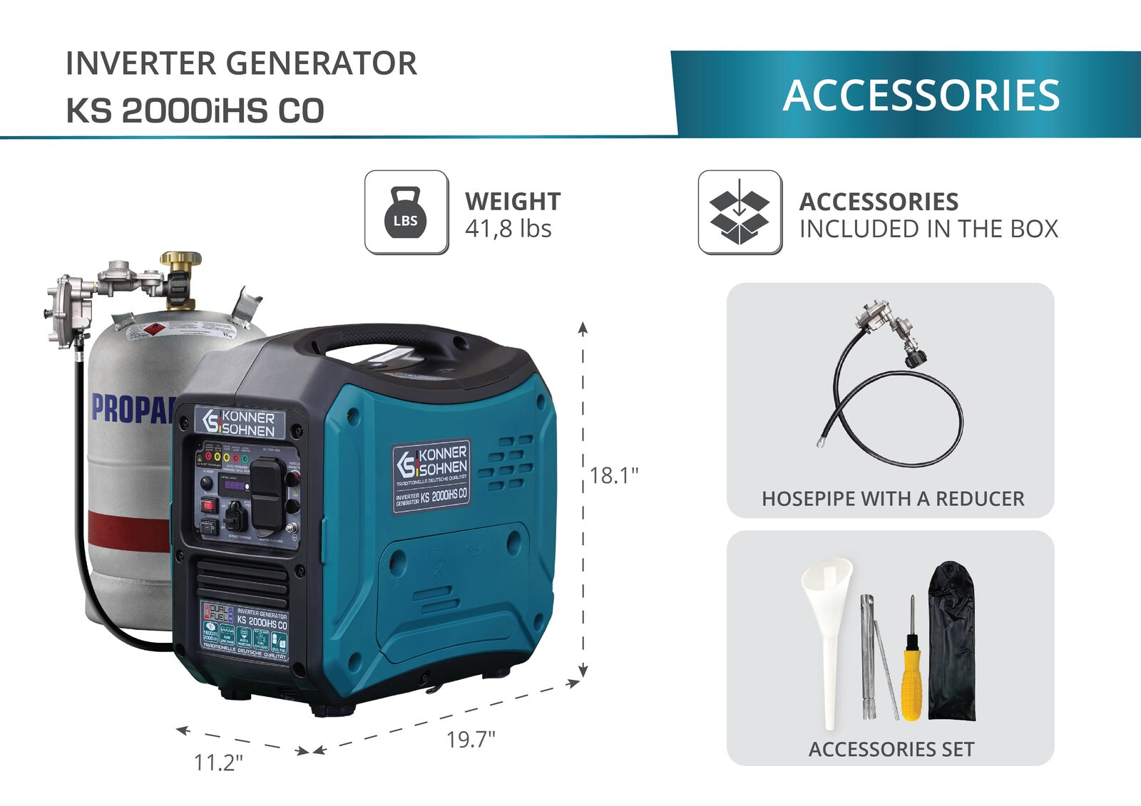 Konner & Sohnen 4260405366620 Inverter-Generators - View #5