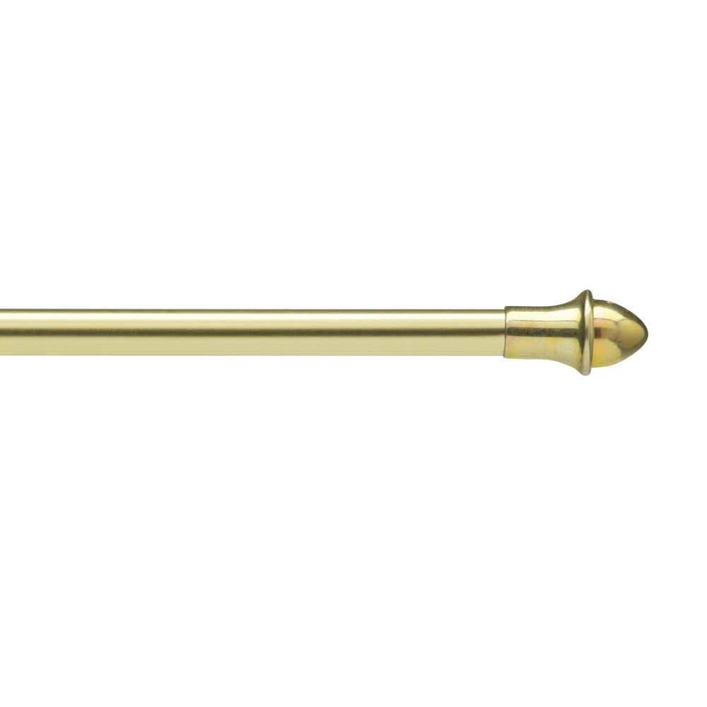 Style Selections 22-4813-80 28-in to 48-in Single curtain rod