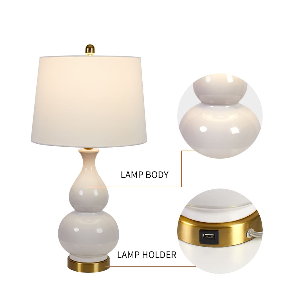 Maxax T08-WH Table-Lamps - View #10