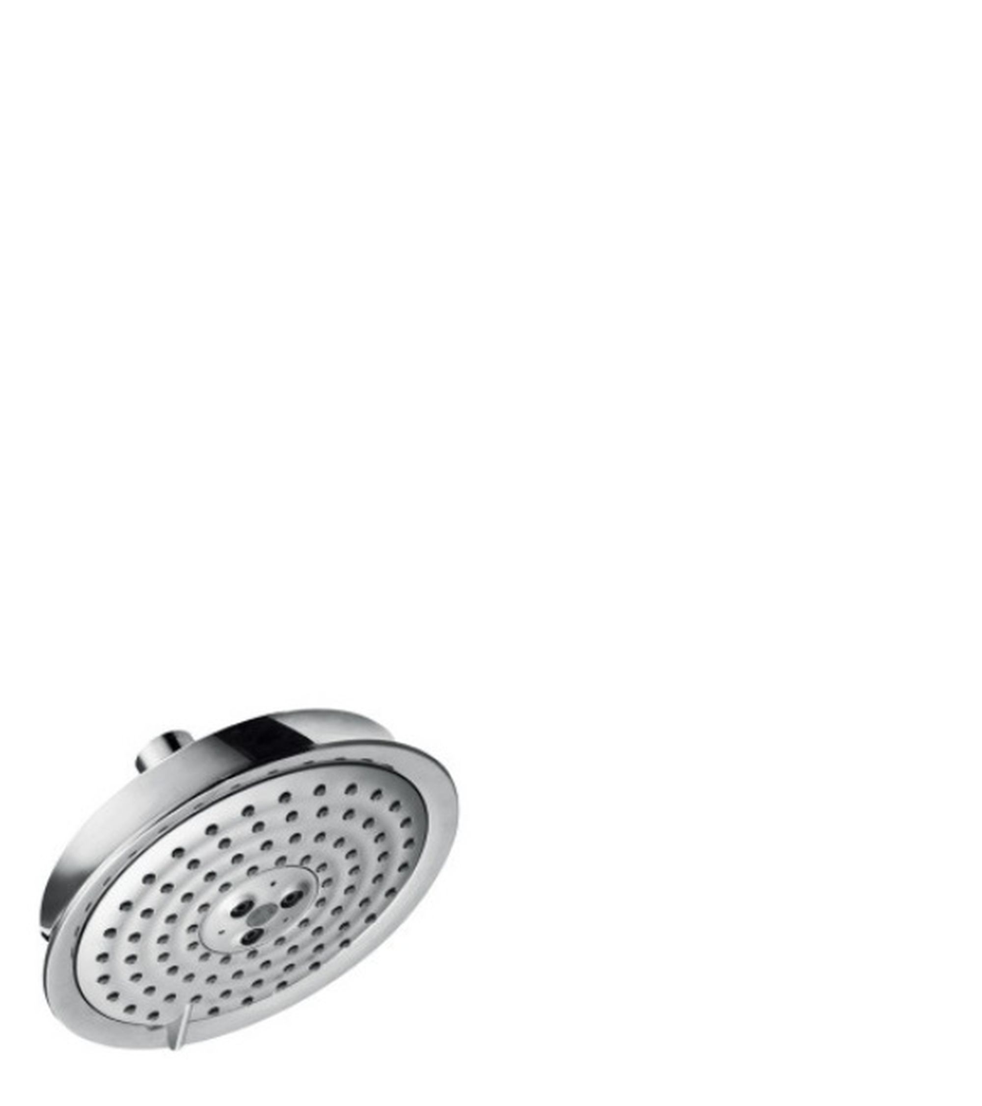 Hansgrohe chrome 6 25 in round fixed shower head 1 75 gpm 6 6 lpm in