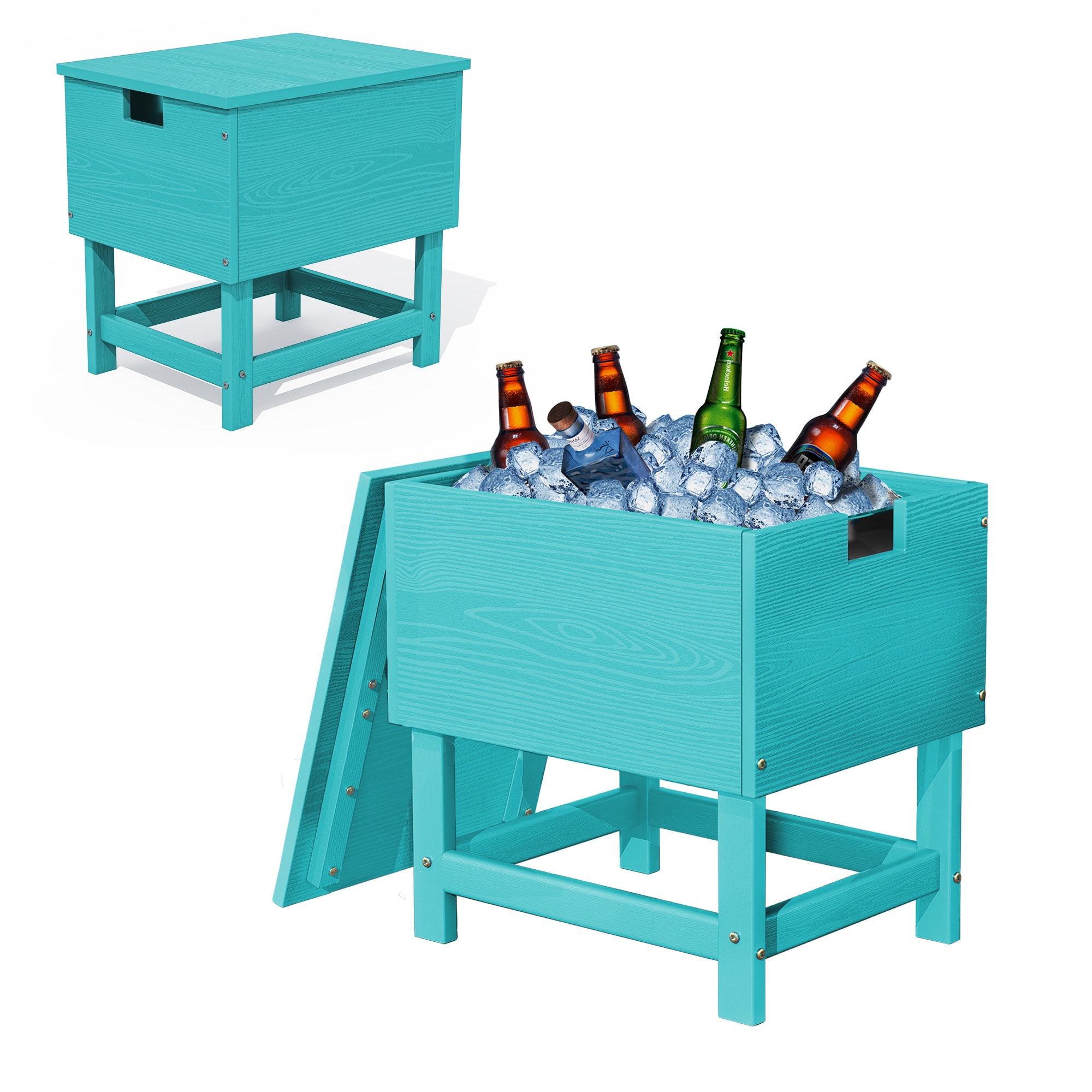 JEAREY BTBJ-KQ 5 Gallon(s) Blue Insulated Beverage cooler