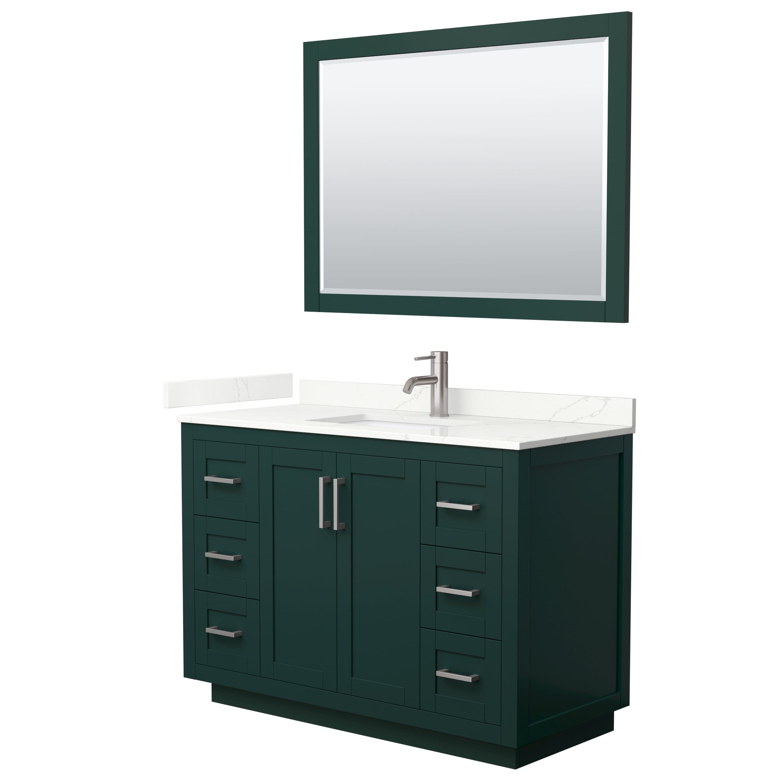 Wyndham Collection WCF292948SGEGTUNSM46 Bath-Vanity-Combo - View #2