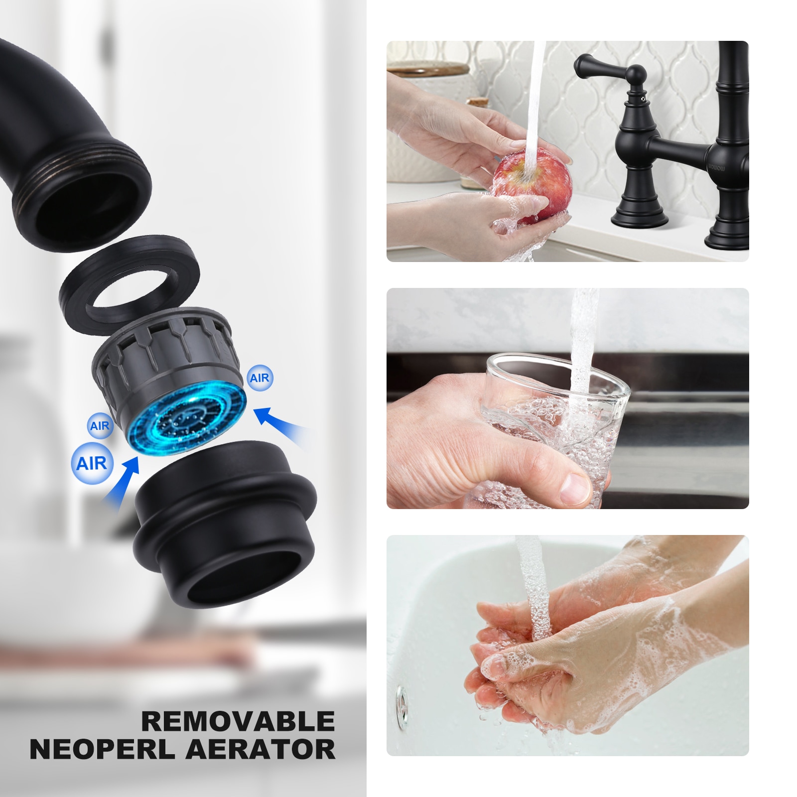 WOWOW 23115A1B-LW Kitchen-Faucets - View #5