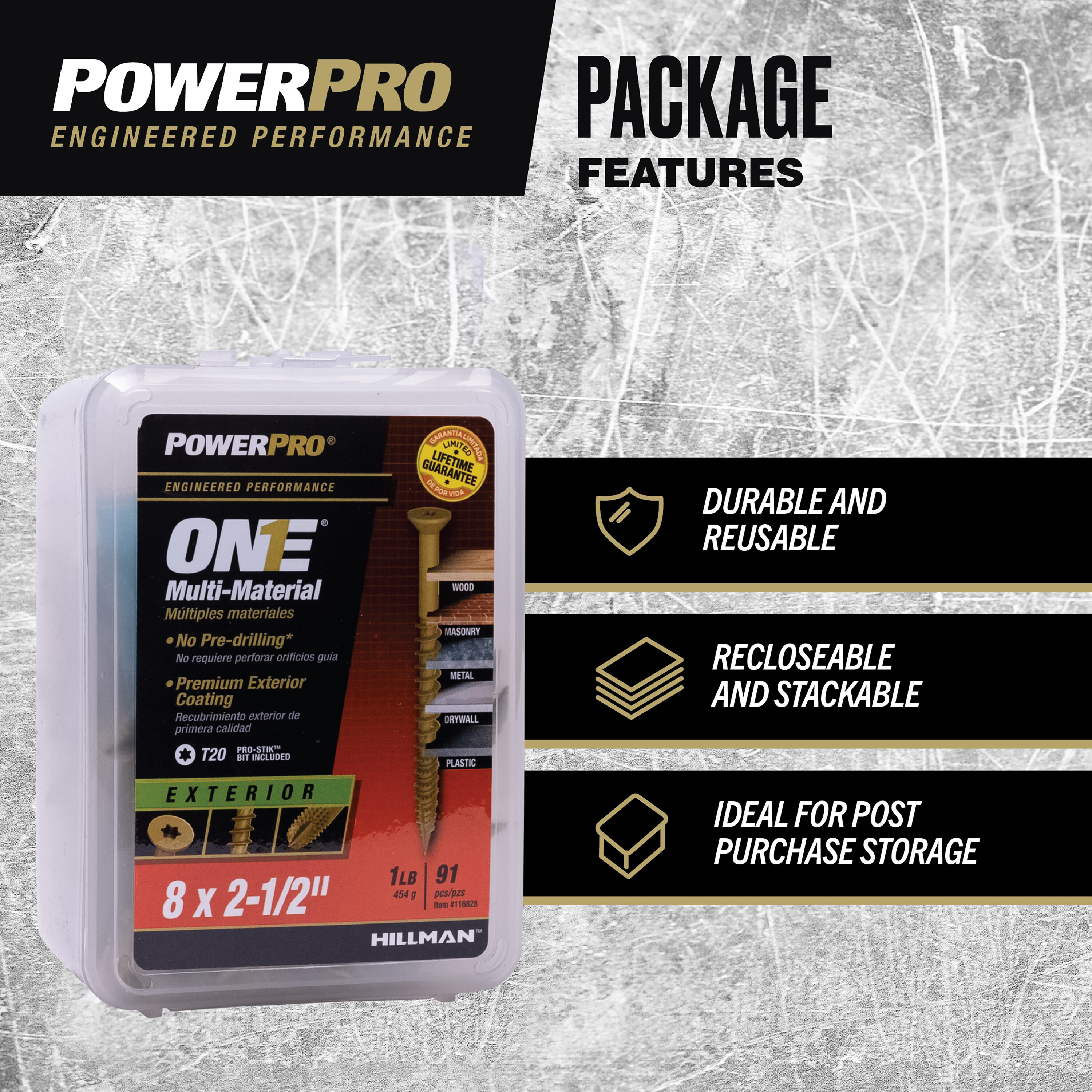 Power Pro 116828 Wood-Screws - View #5