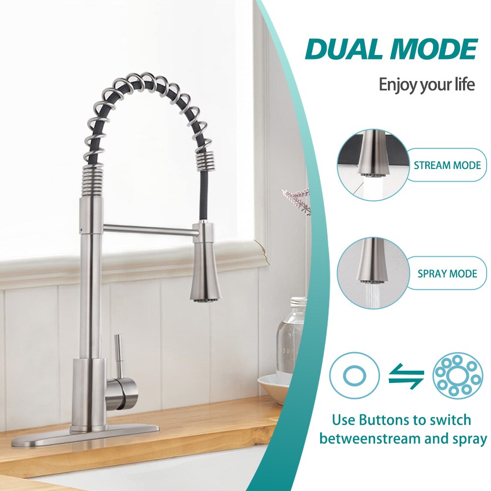 EQLOO D0675-BN Kitchen-Faucets - View #6