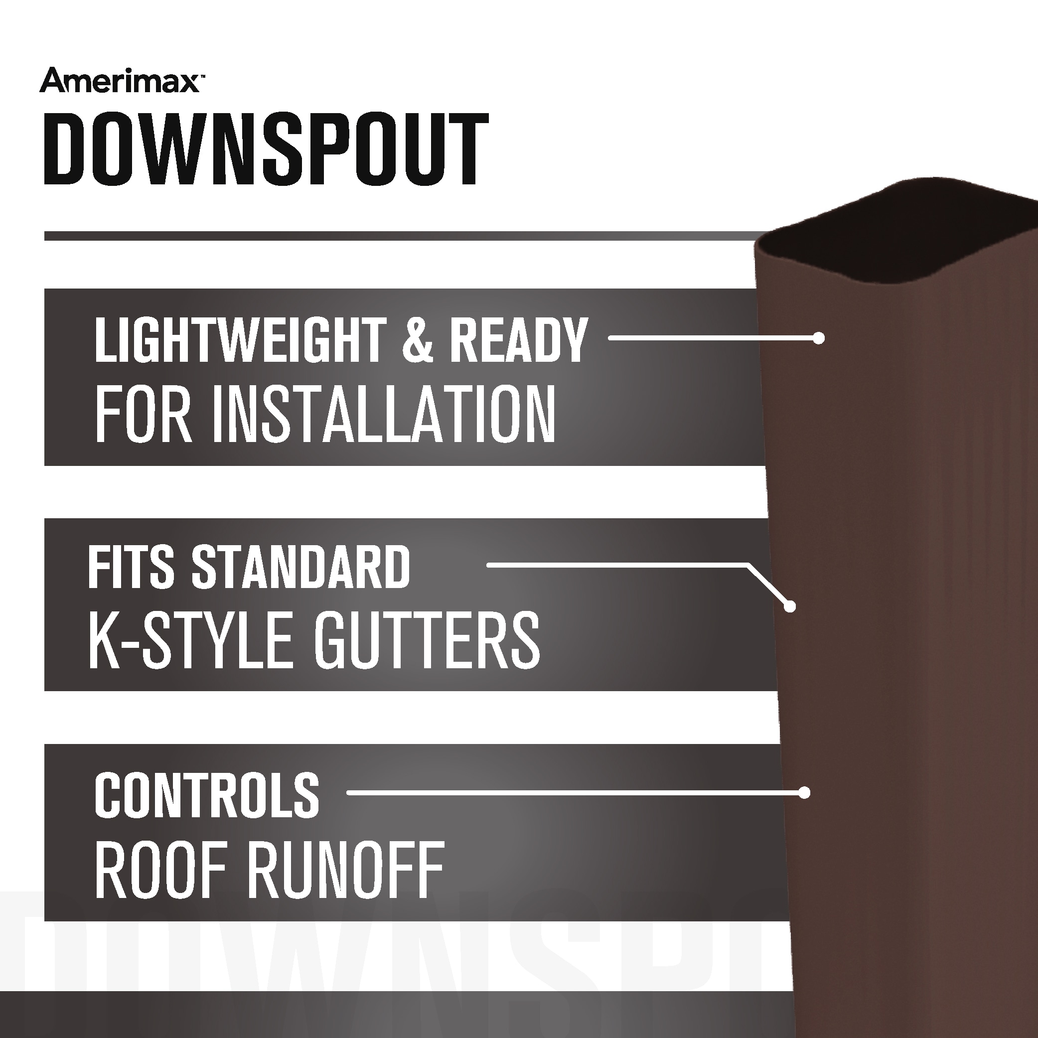 Amerimax M1593 Downspout-Components - View #4