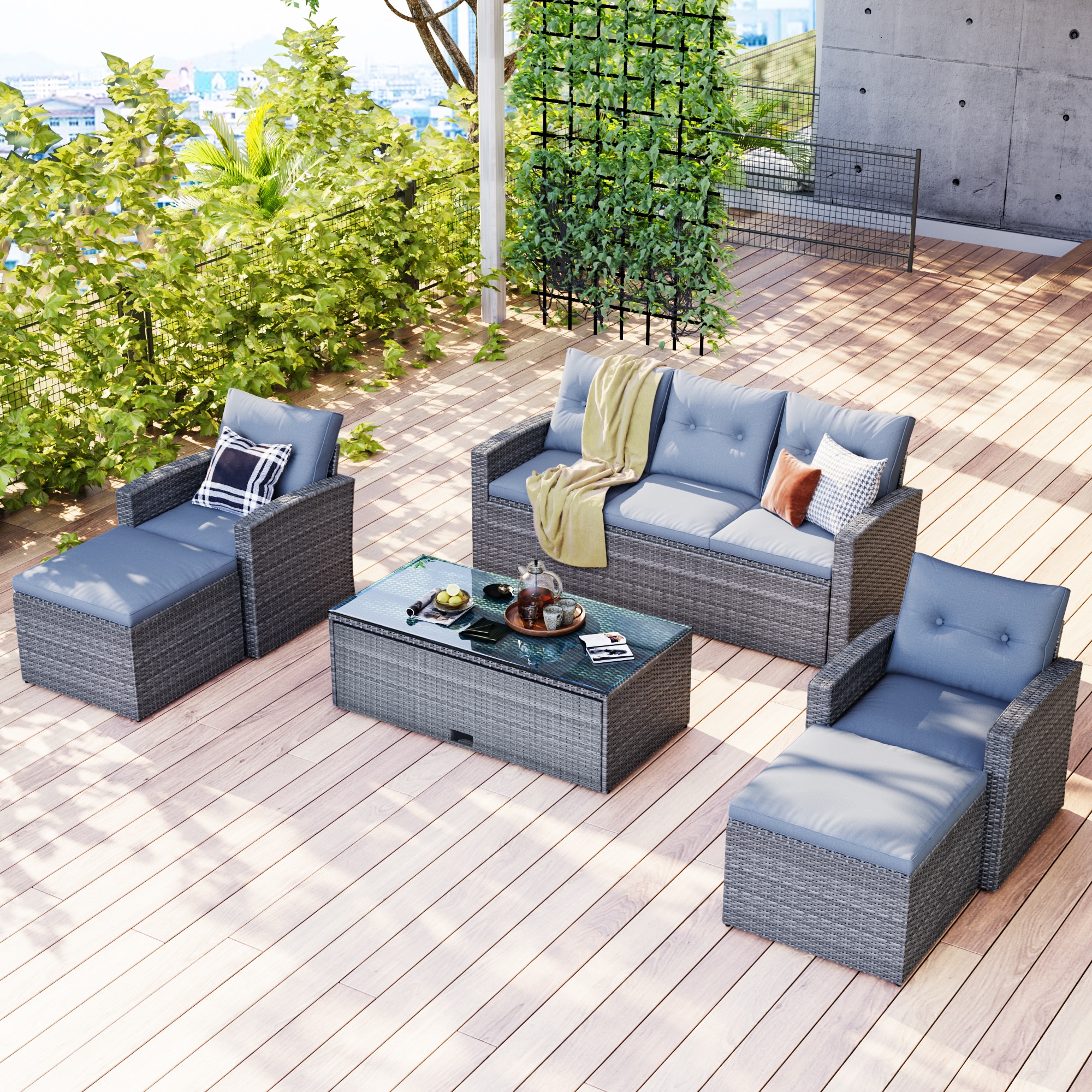 Mondawe MD-U188GY Patio-Conversation-Sets - View #8
