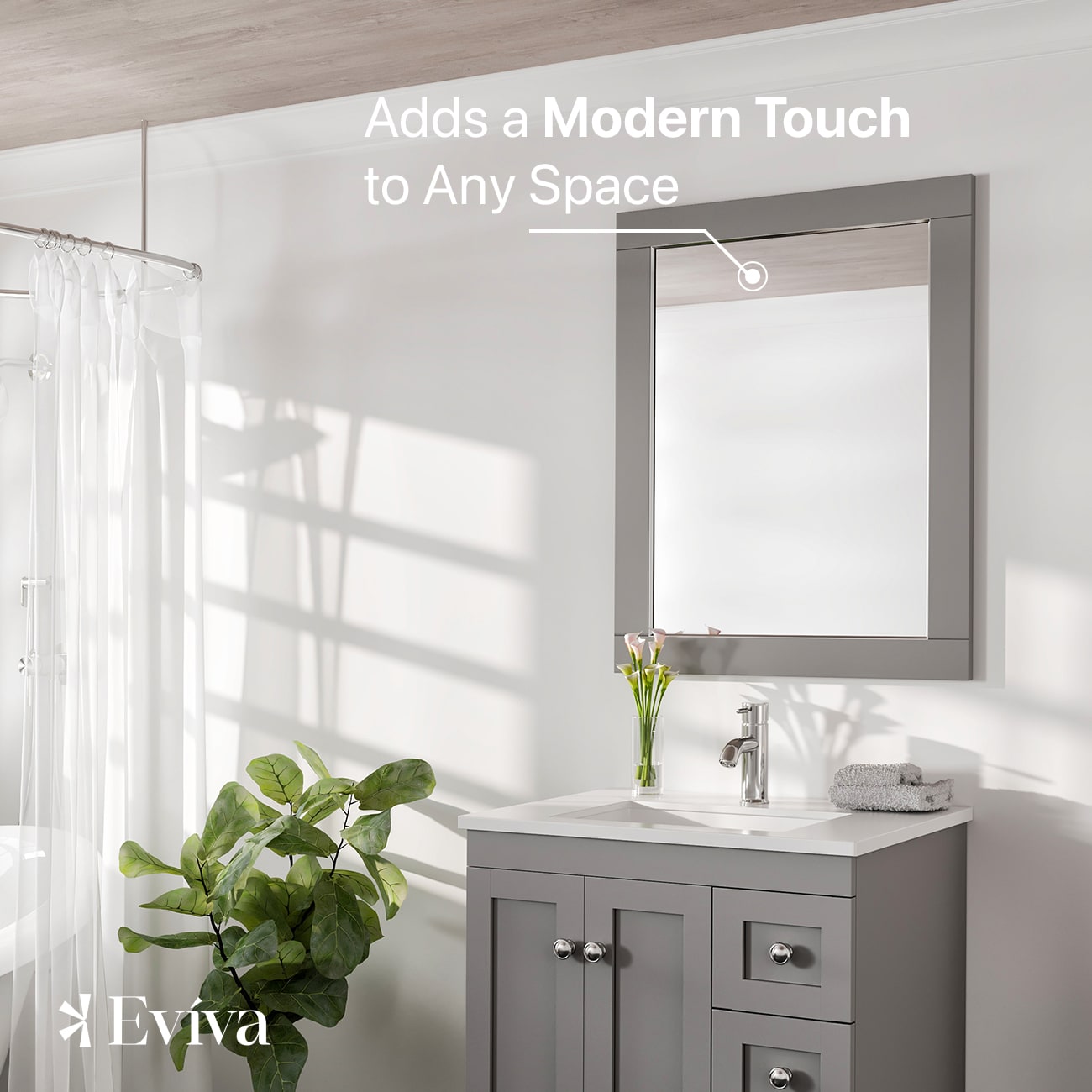 Eviva EVMR412-24X30-GR Decor-Mirrors - View #3