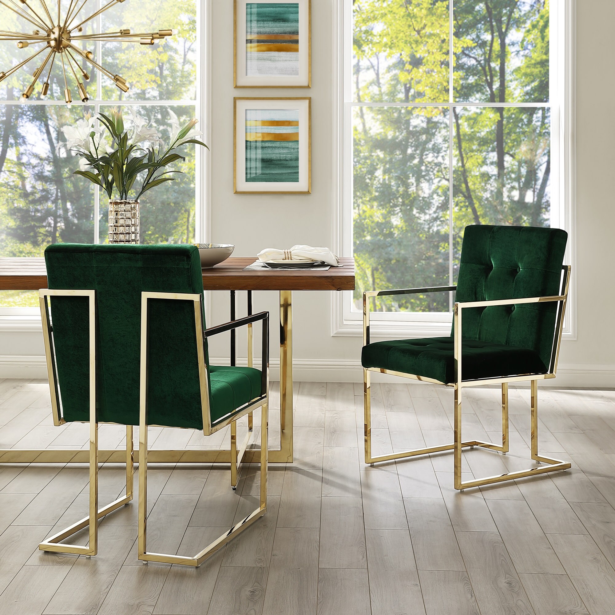 Inspired Home AD56-02HG2-LS Dining-Chairs - View #2