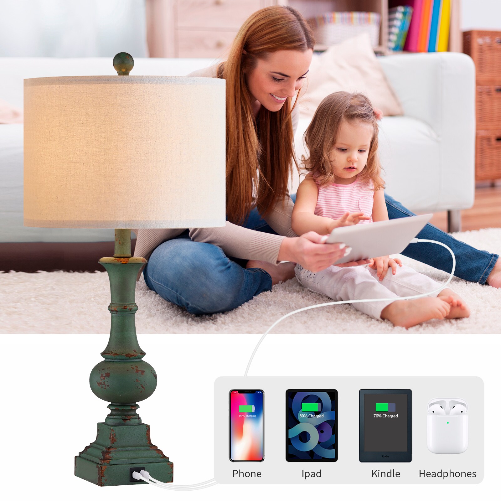 KAWOTI 21241 Table-Lamps - View #5