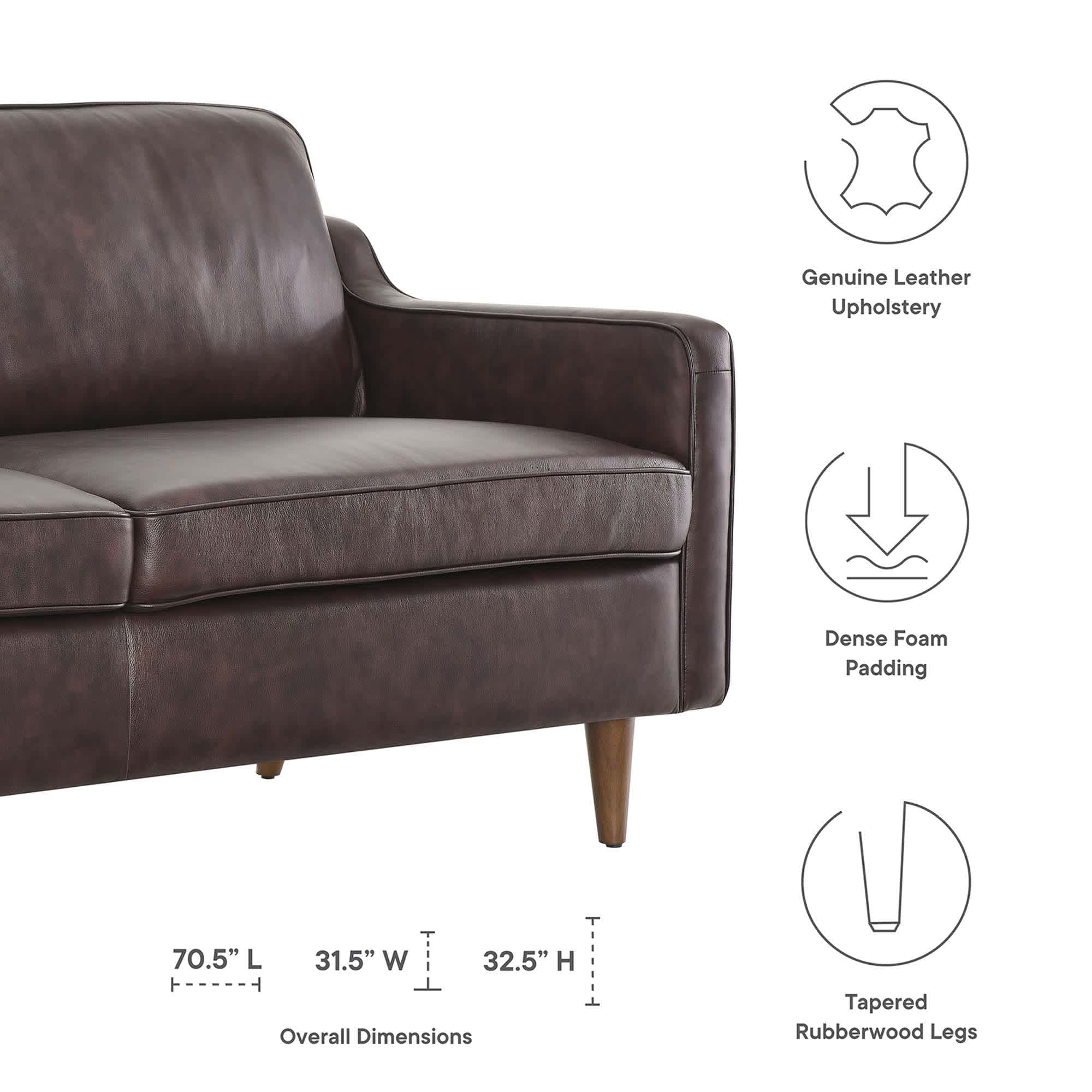 Modway EEI-5553-BRN Sofas-Loveseats - View #2