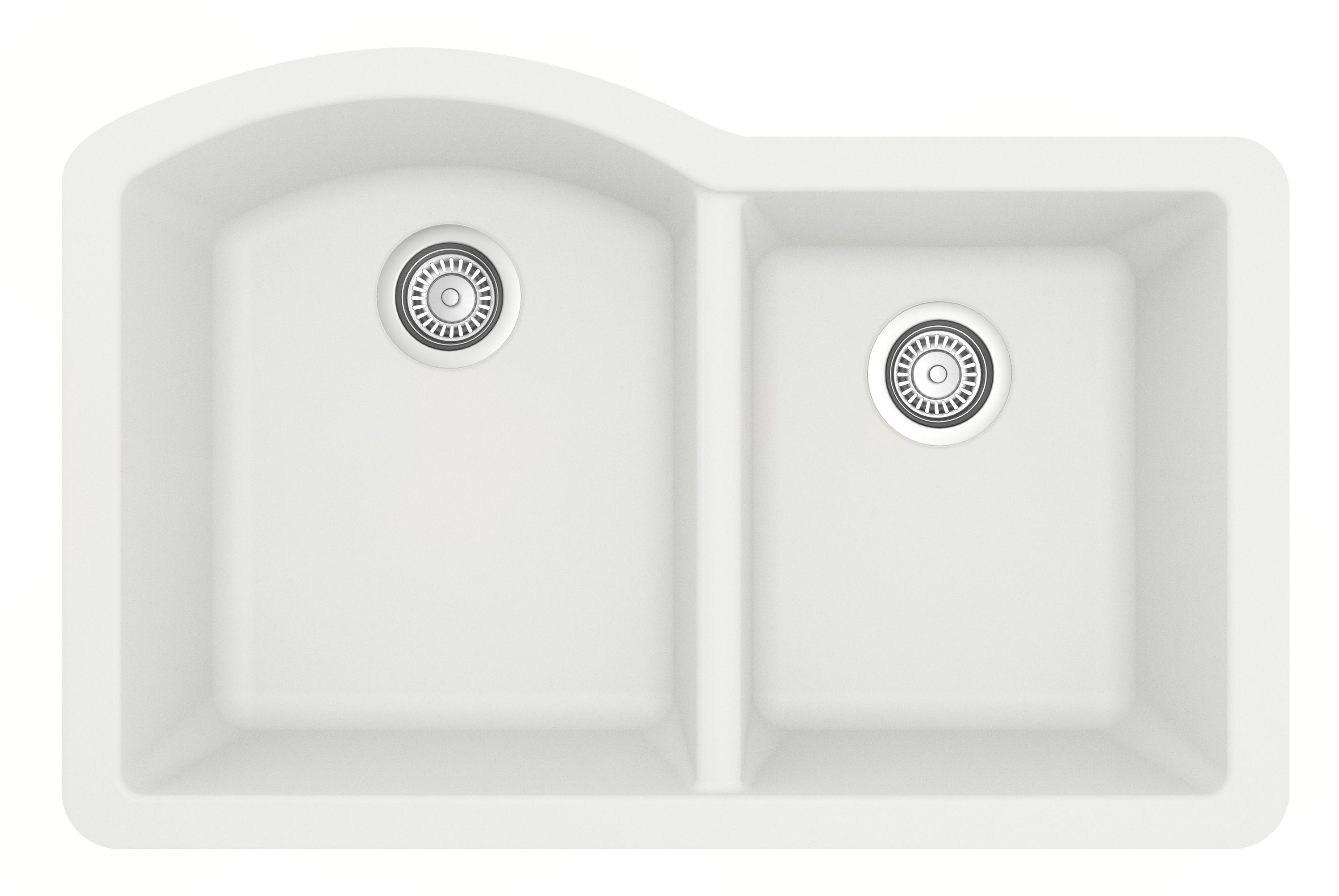 Karran QU-610-WH Kitchen-Sinks - View #3