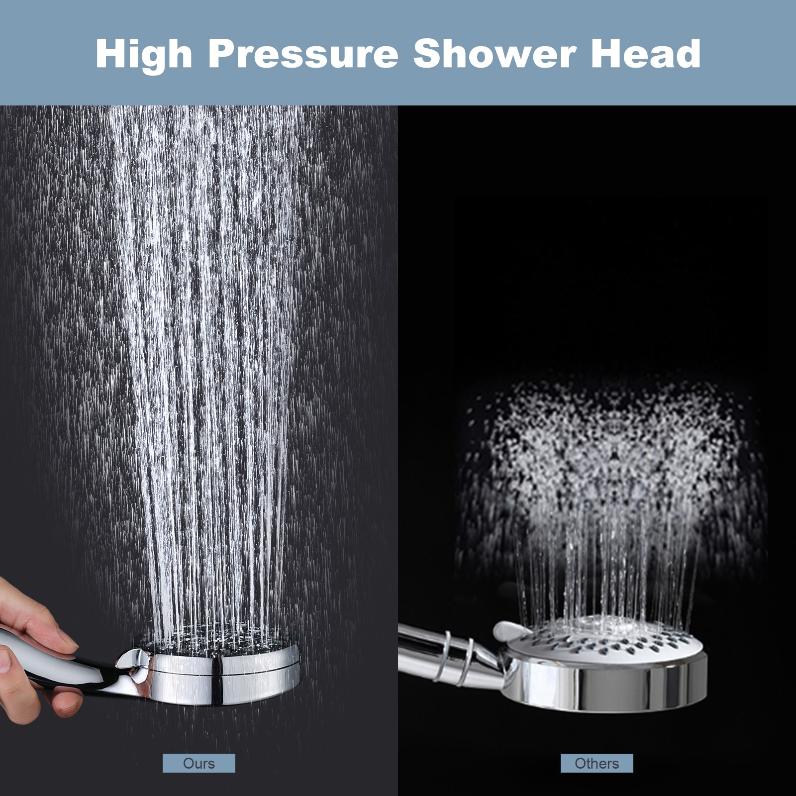 WOWOW H5010C-LW Fixed-Showerhead - View #4
