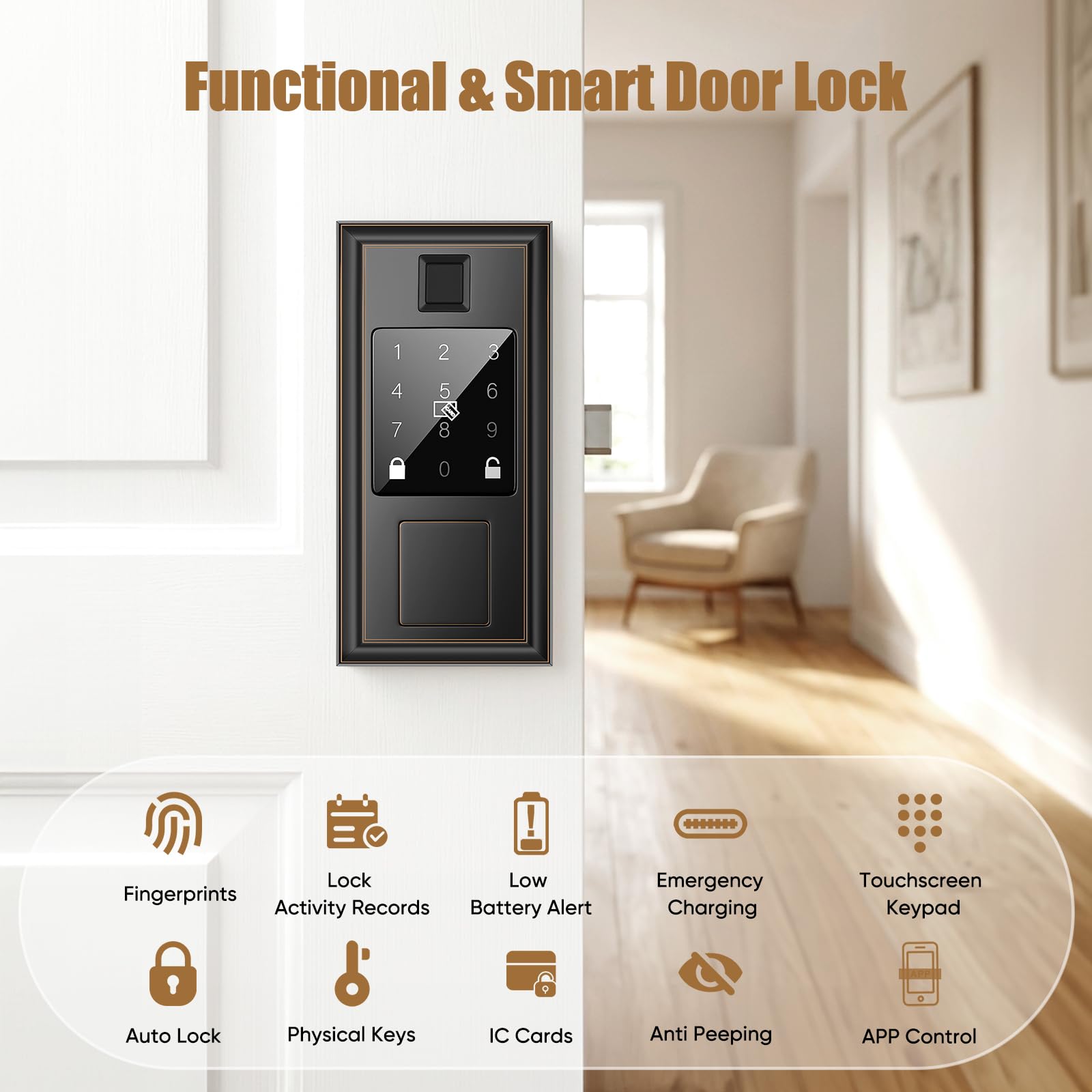 Adrinfly LAD0805D387 Door-Knobs - View #2