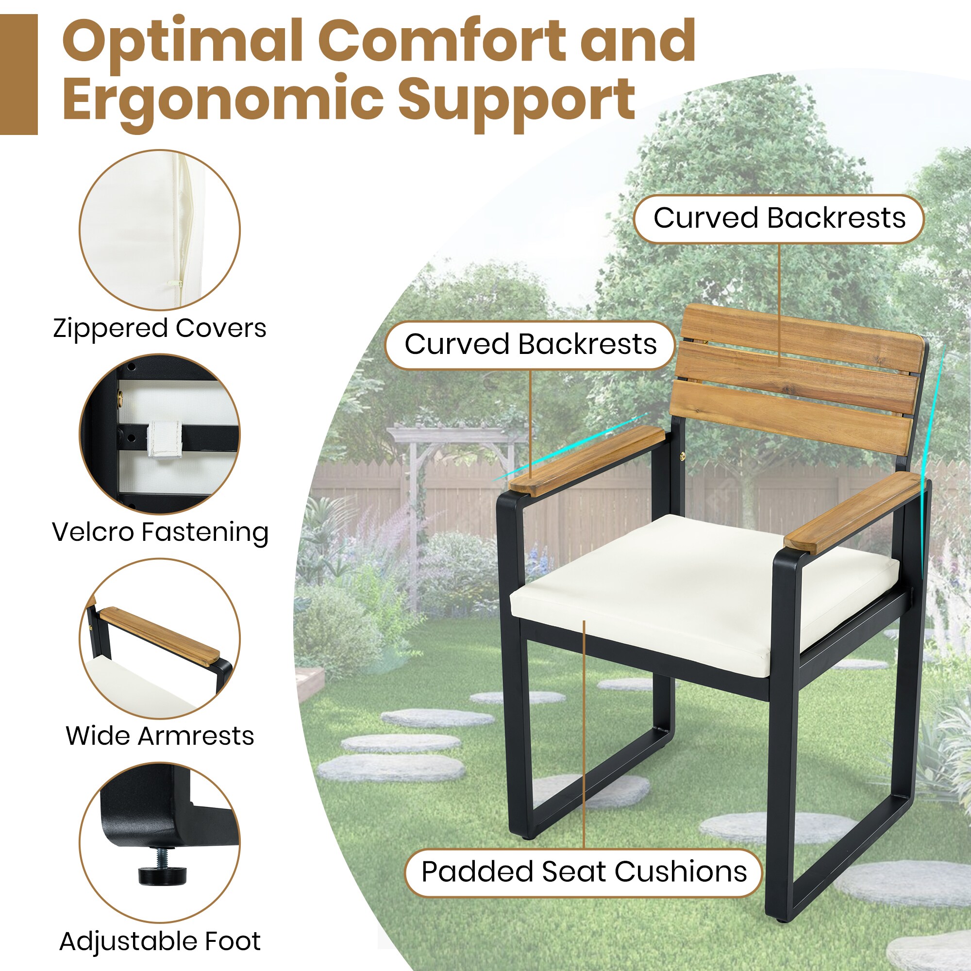 Poinic YUR-PS001BE Patio-Dining-Sets - View #6
