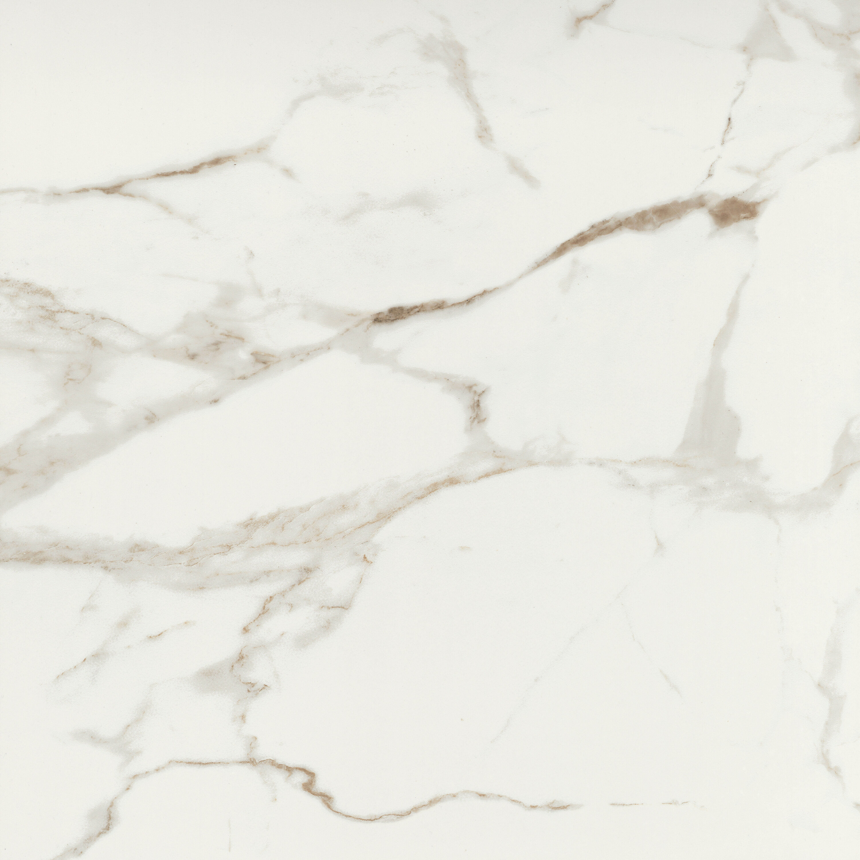 Emser F65SWEDAL2424P Sweden Alps 24-in x 24-in Polished Porcelain Marble Look Floor and Wall Tile (15.5-sq. ft/ Carton)