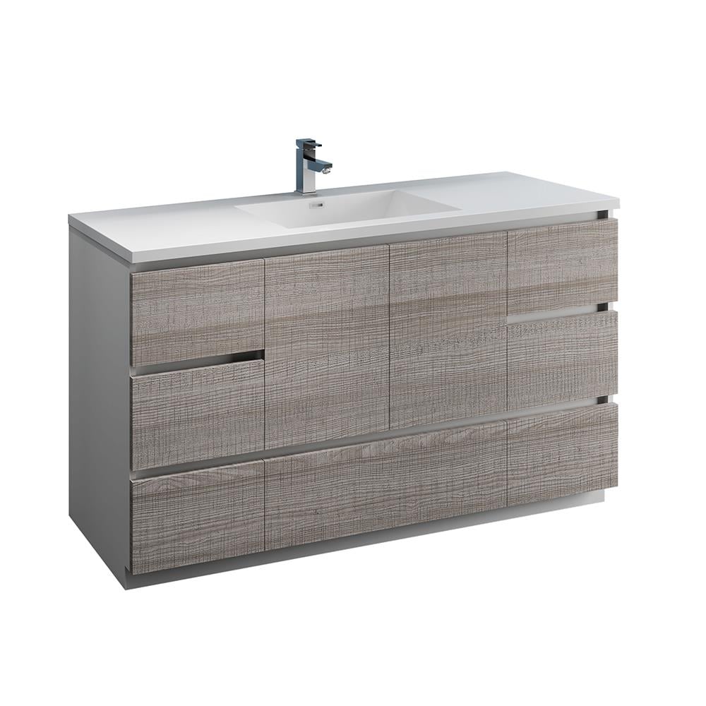 Fresca FCB9360HA-S-I Bath-Vanity-Combo - View #2