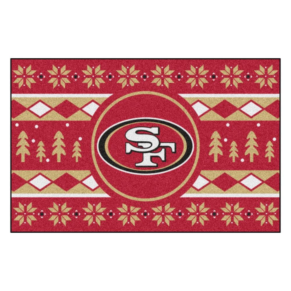 NFL Rug San Francisco 49ers S-11205SFF Uline