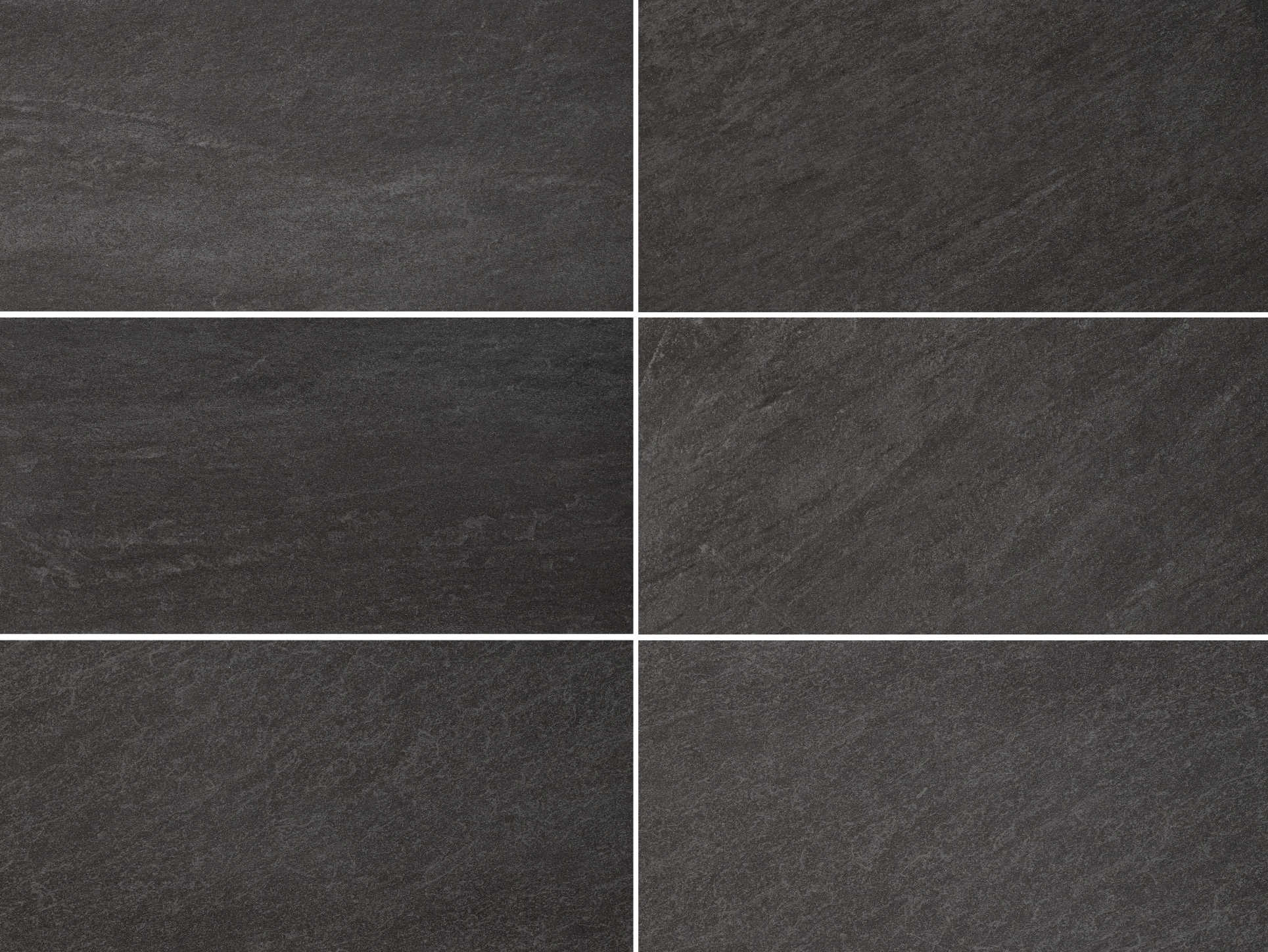 Style Selections Galvano Charcoal 12-in x 24-in Glazed Porcelain Granite Stone Look Floor and Wall Tile