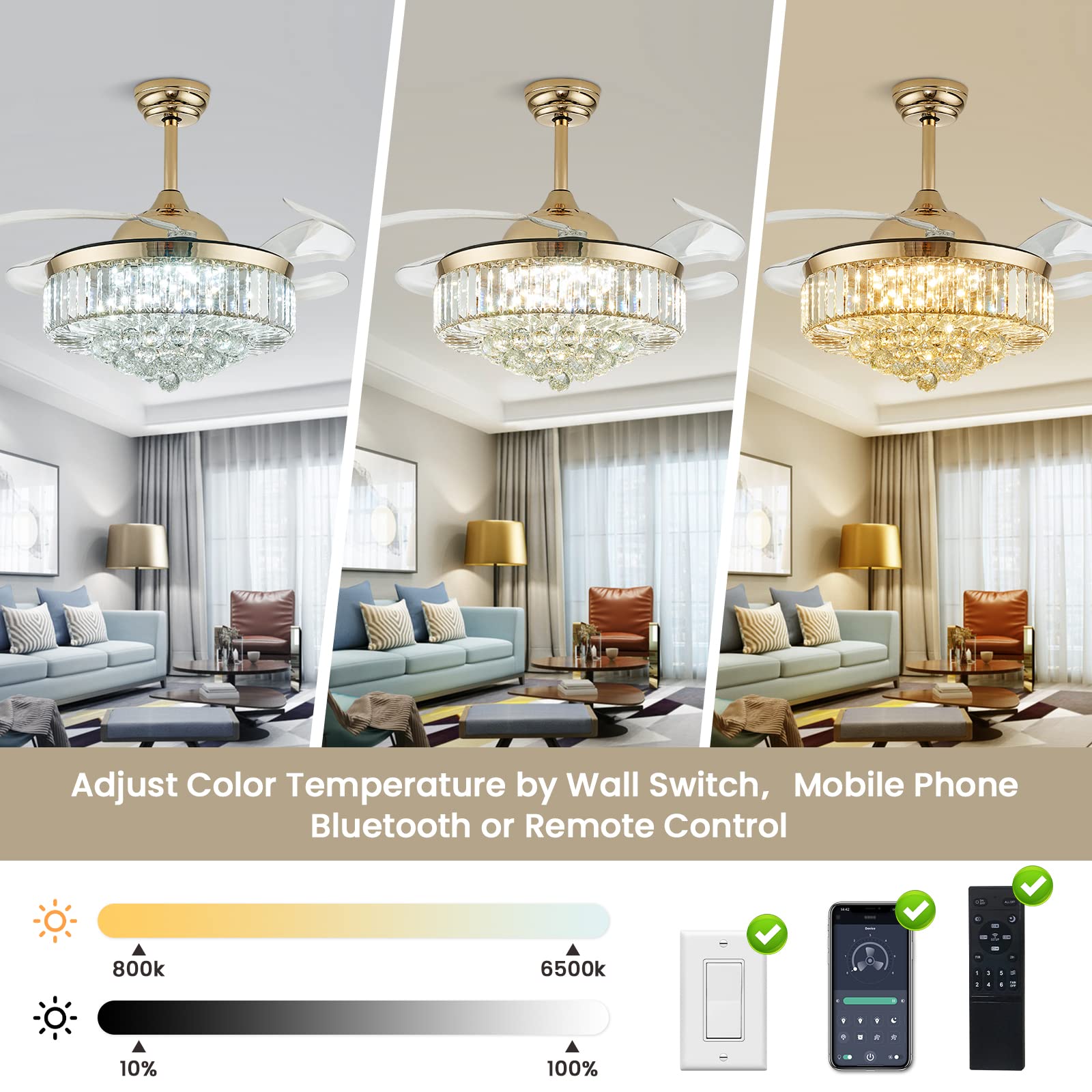 IUEST LIU0819R662 Ceiling-Fans - View #4