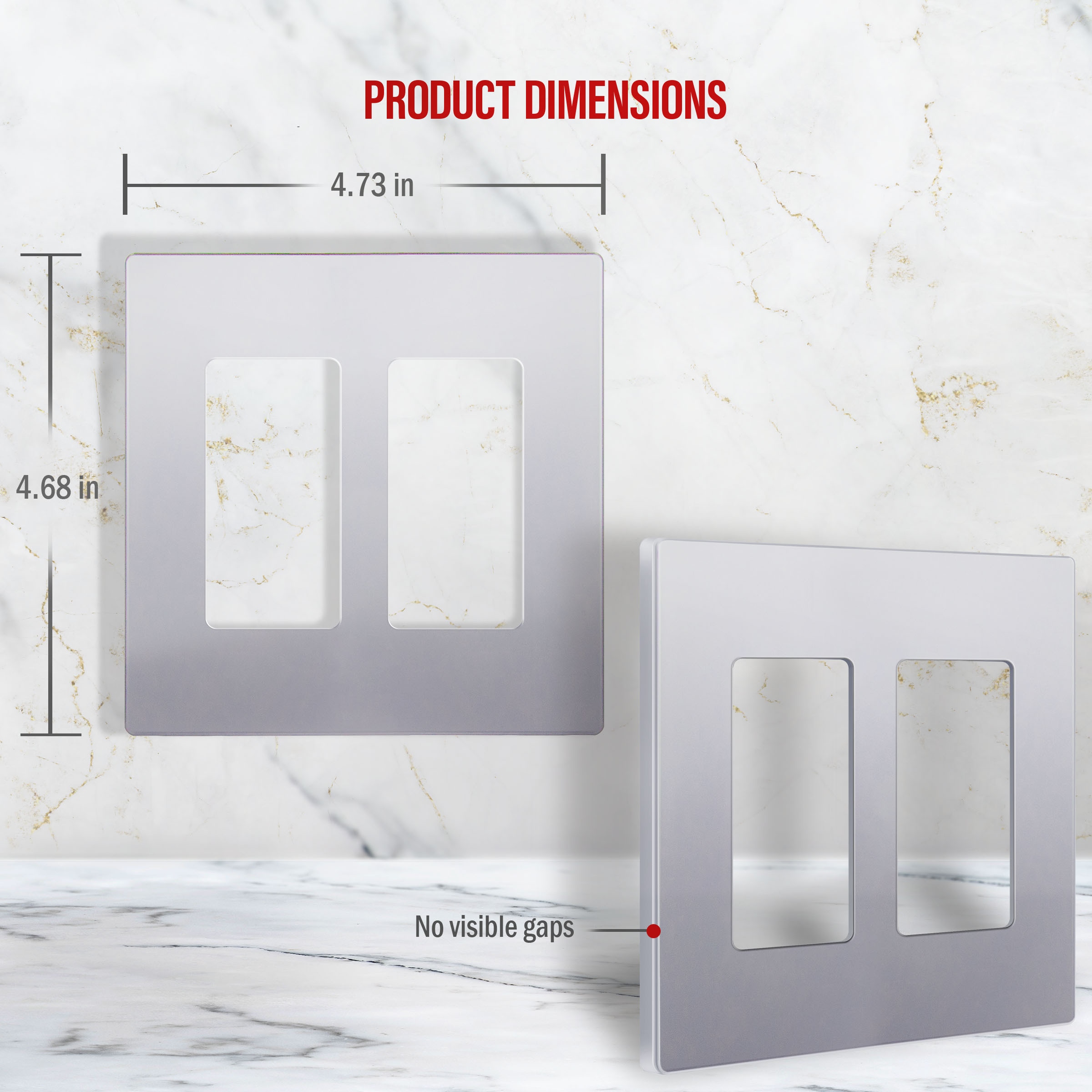 Enerlites SI8832-SV Electrical-Wall-Plates - View #4