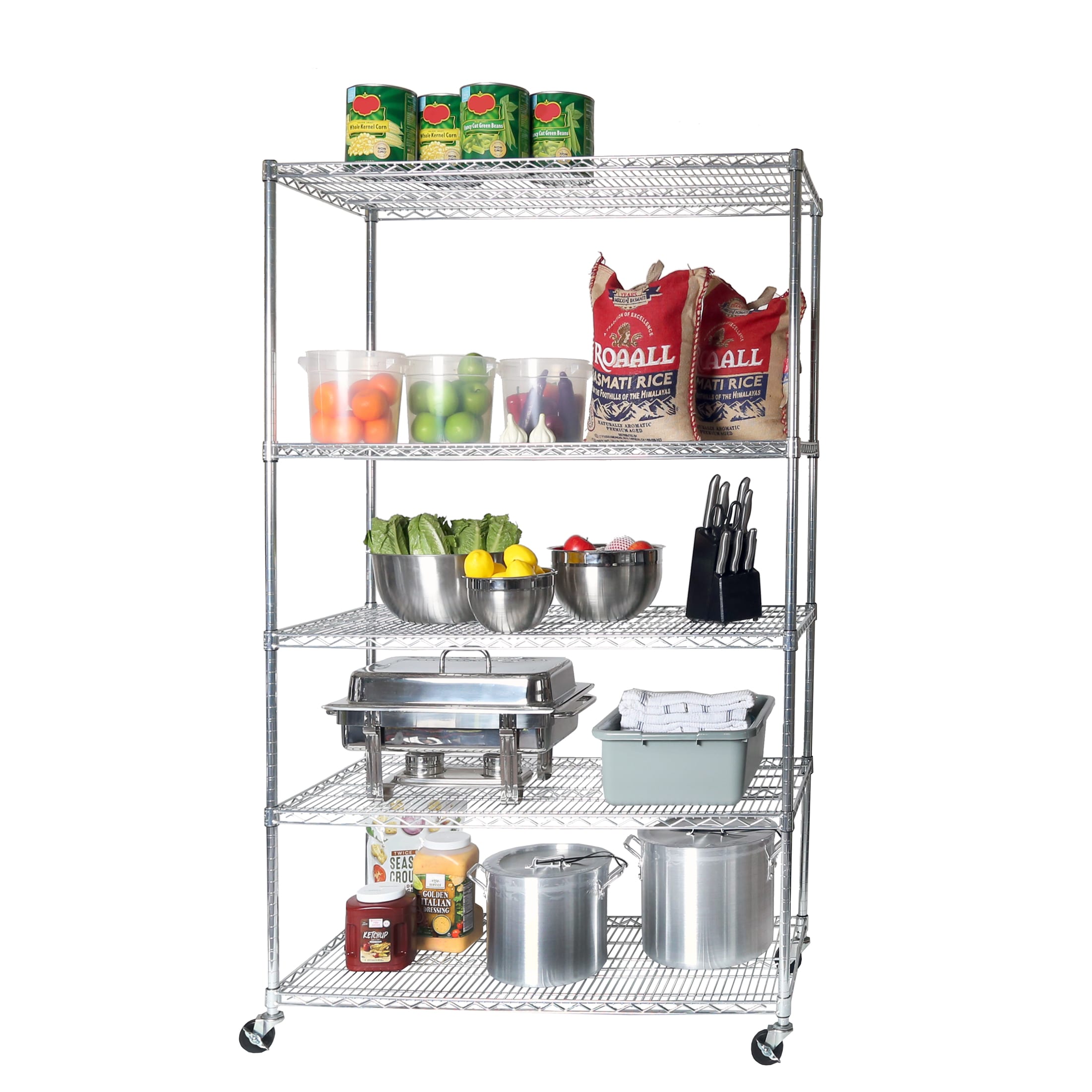 Seville Classics WEB564 Free-Standing-Shelving - View #6